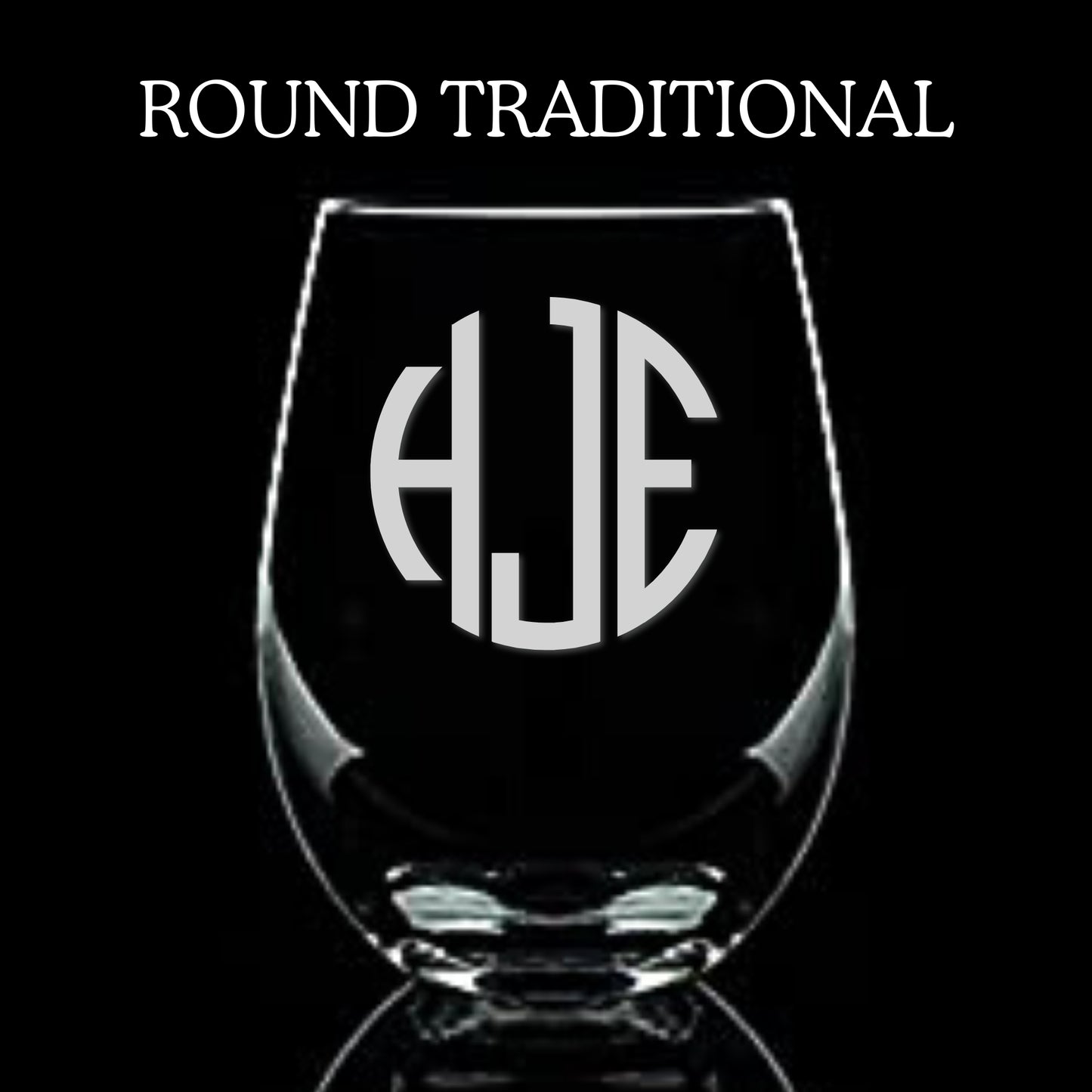 Personalized Custom Engraved Stemless Wine Glass 20.5oz | Custom Wine Glasses - Expressive DeZien