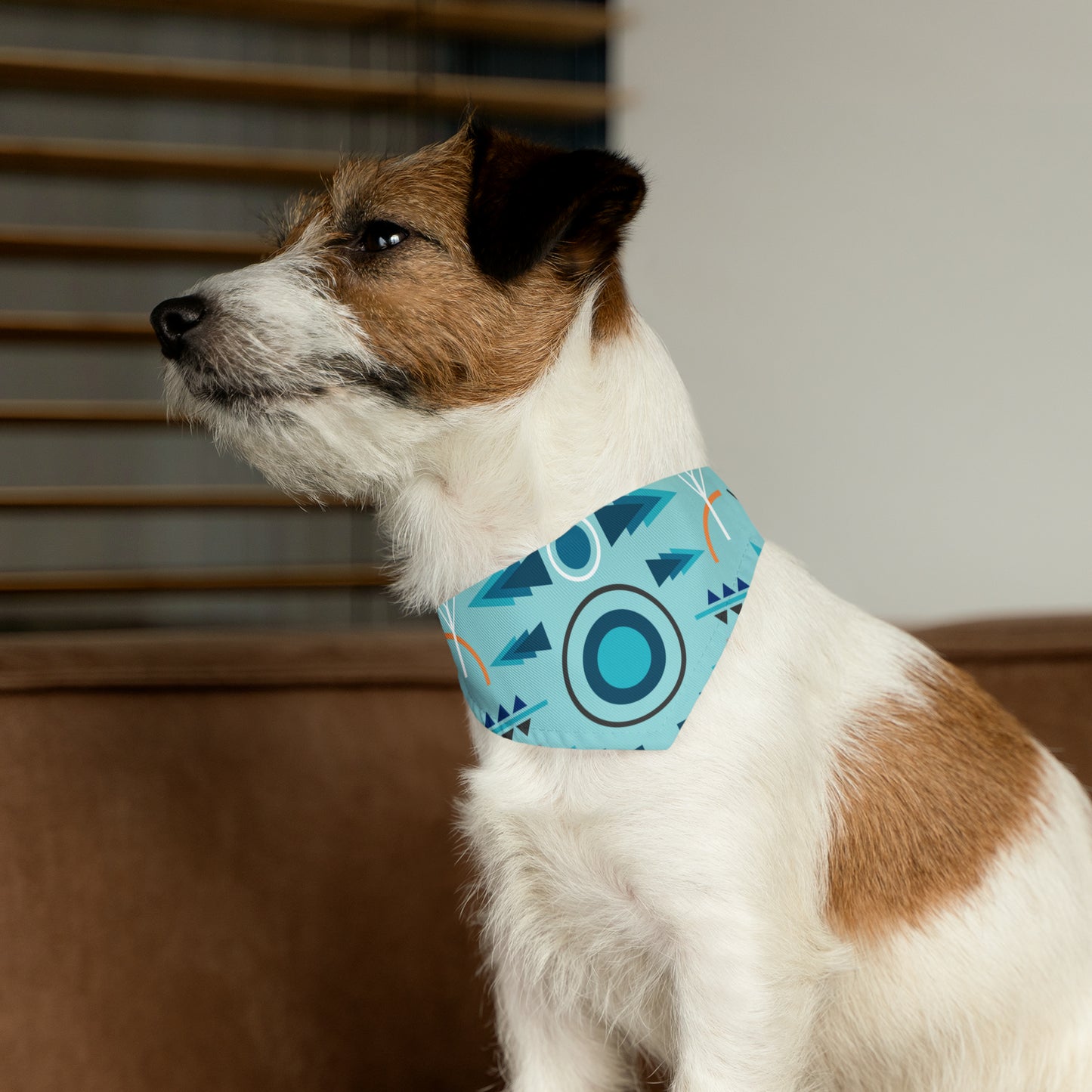Pet Bandana Collar Native Blue Sky - Expressive DeZien