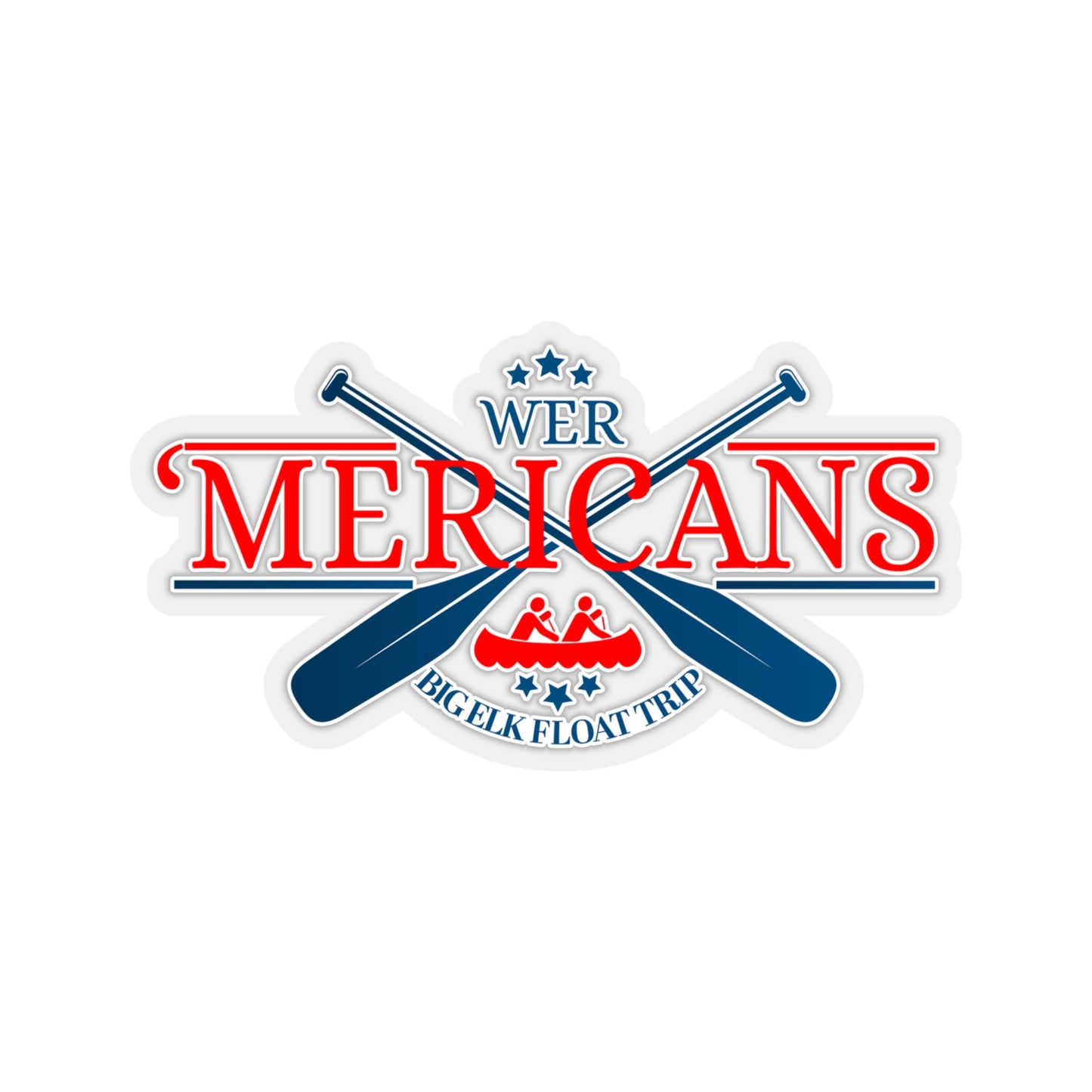 LIMITED EDITION 'MERICANS Stickers - Expressive DeZien