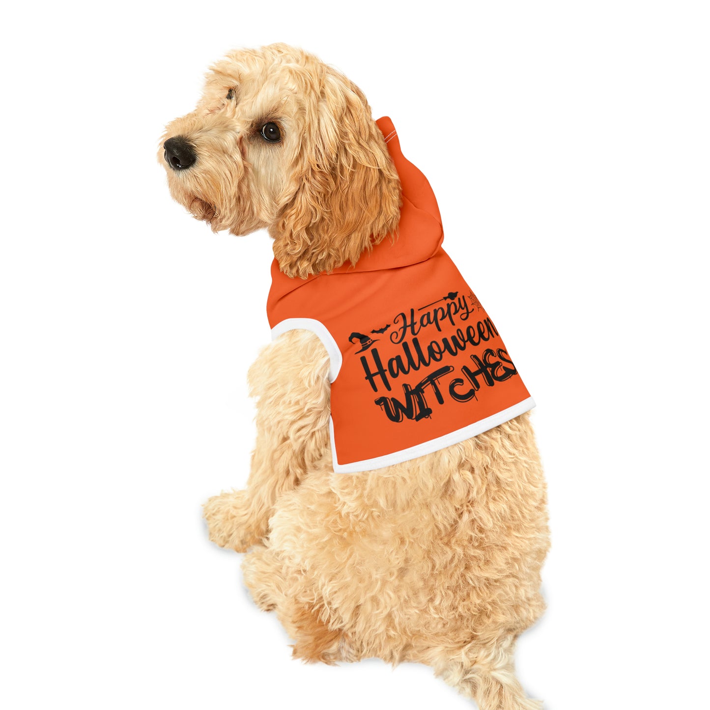 Pet Hoodie Happy Halloween Witches - Expressive DeZien