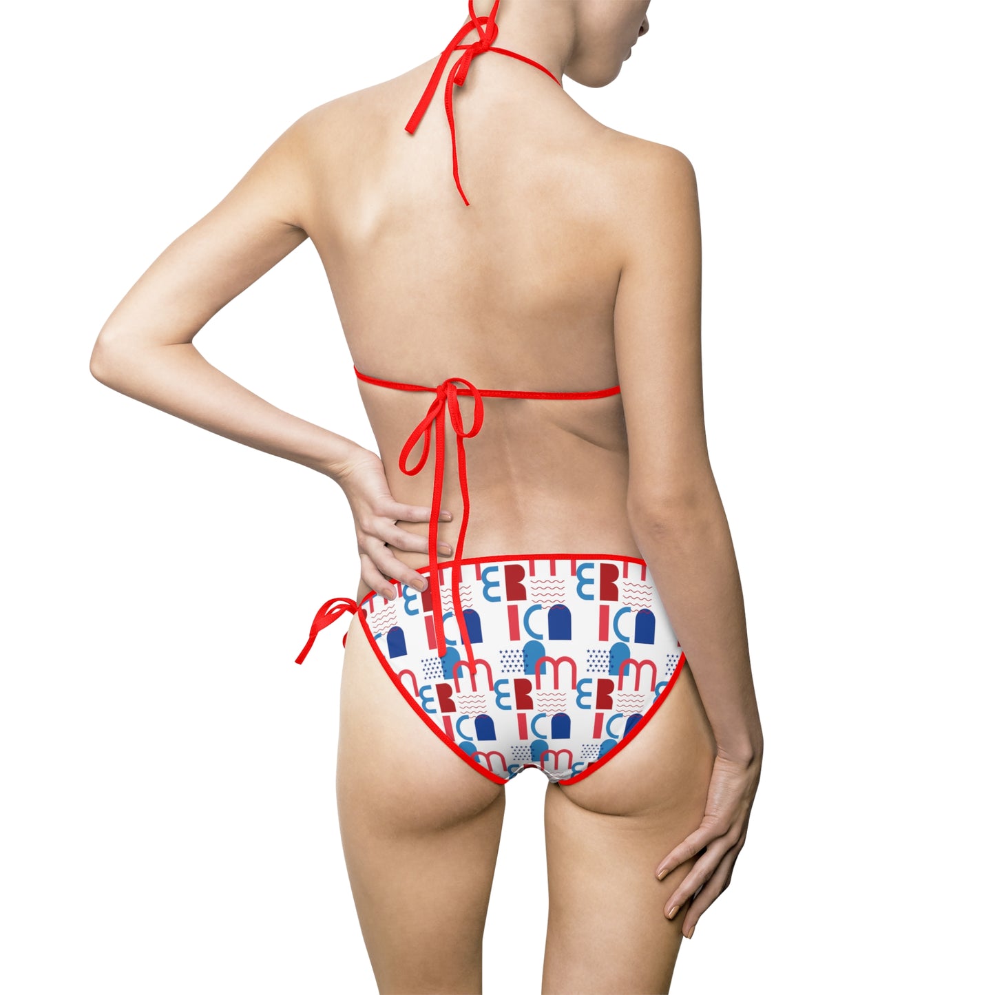America Women's Bikini Swimsuit - Expressive DeZien