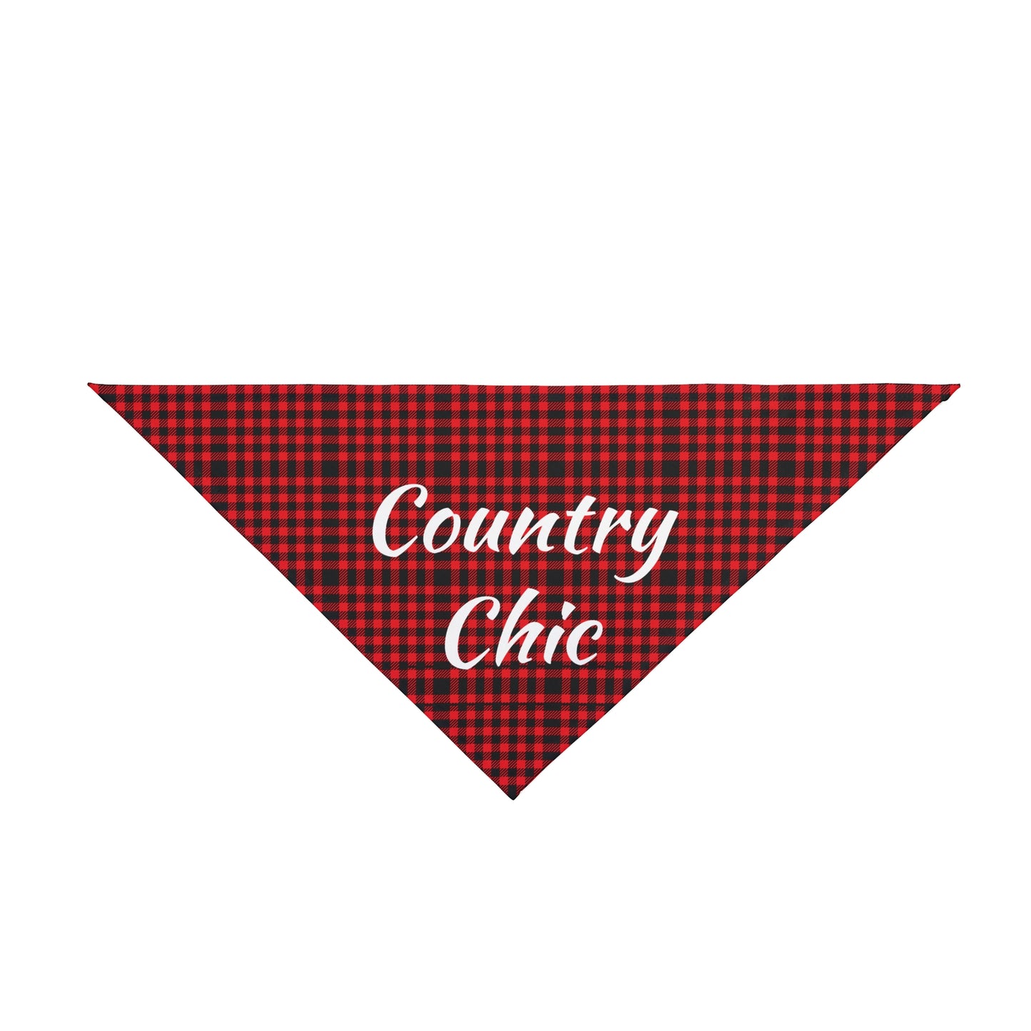 Pet Bandana Country Chic Buffalo print - Expressive DeZien