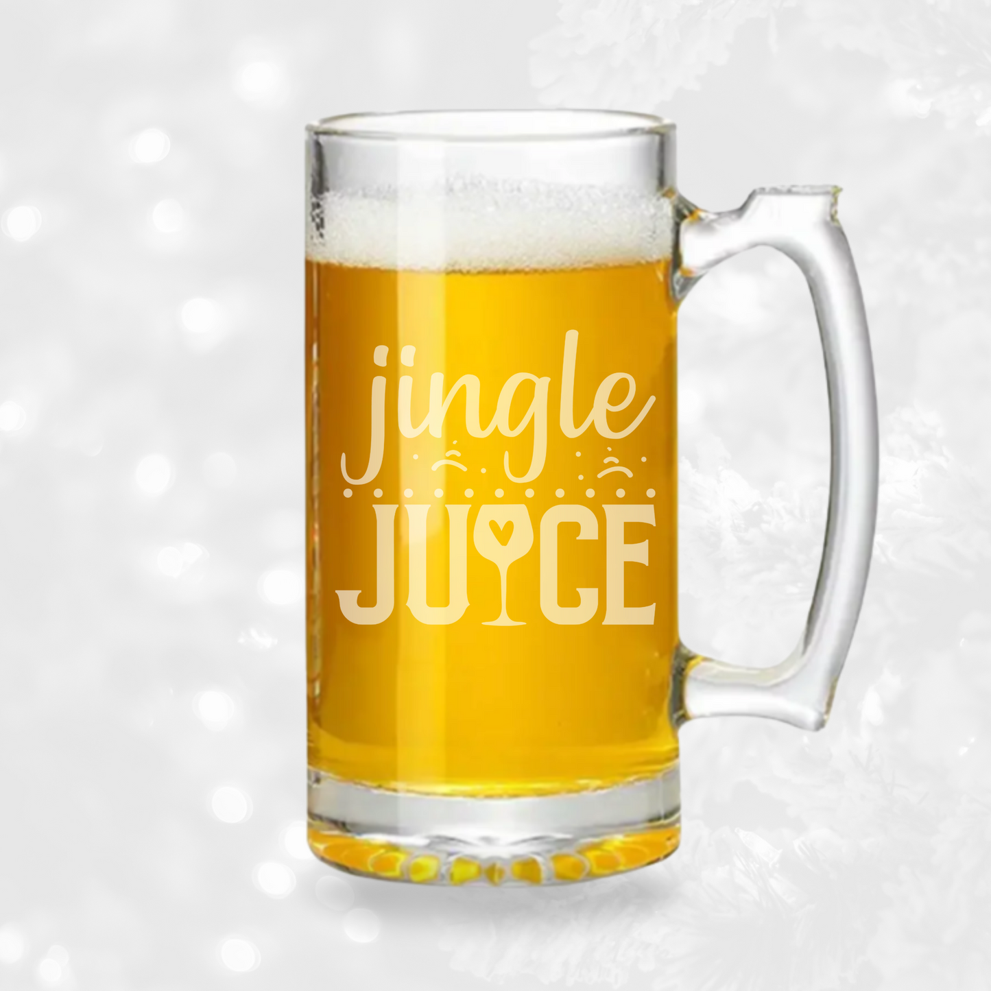 Jingle Juice - 26.5oz Tavern Beer Mug | Christmas - Expressive DeZien