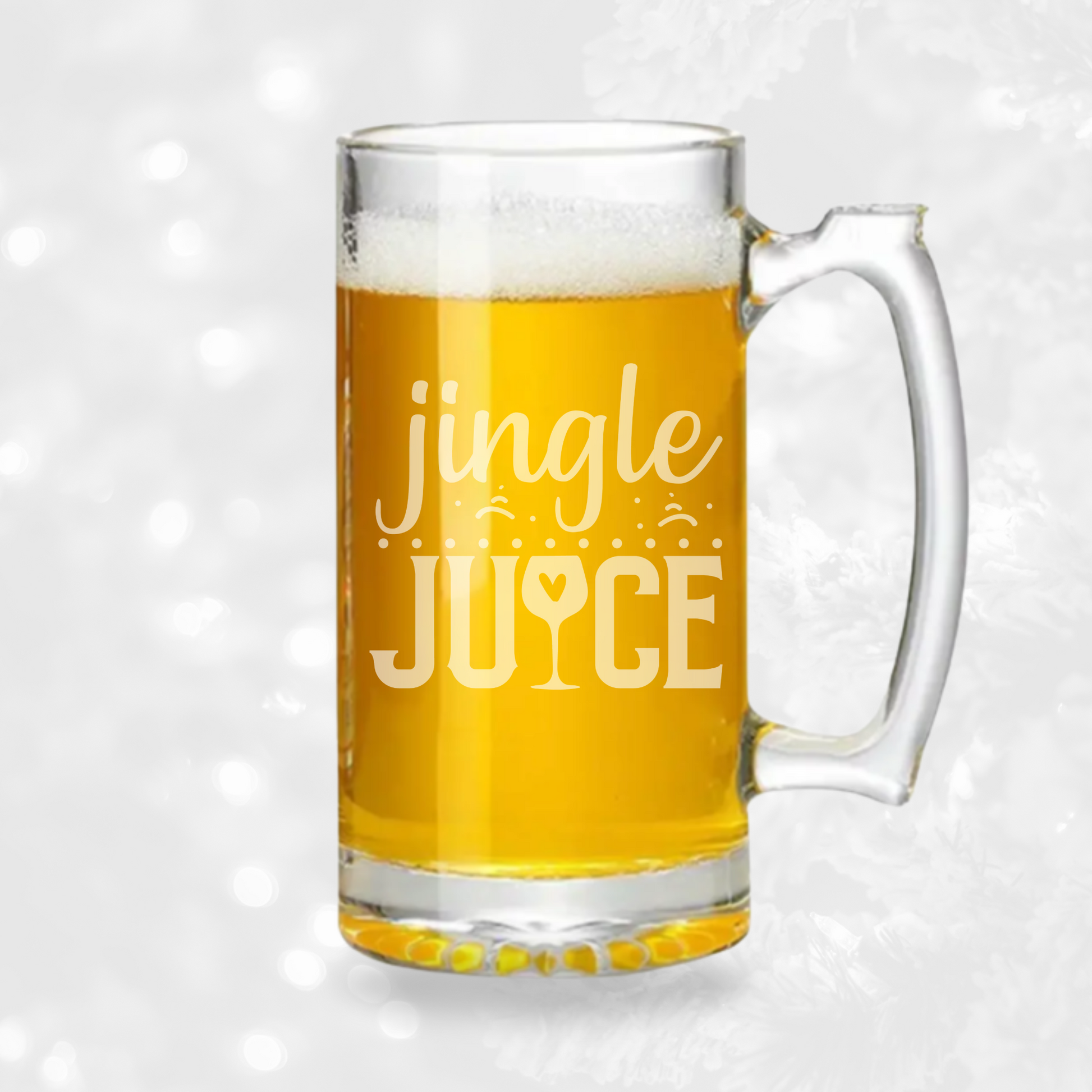 Jingle Juice - 26.5oz Tavern Beer Mug | Christmas - Expressive DeZien