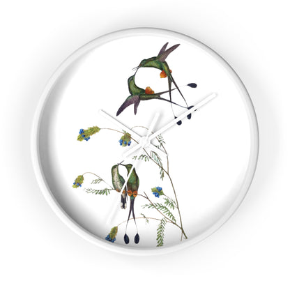 Hummingbirds Time Wall Clock - Expressive DeZien 