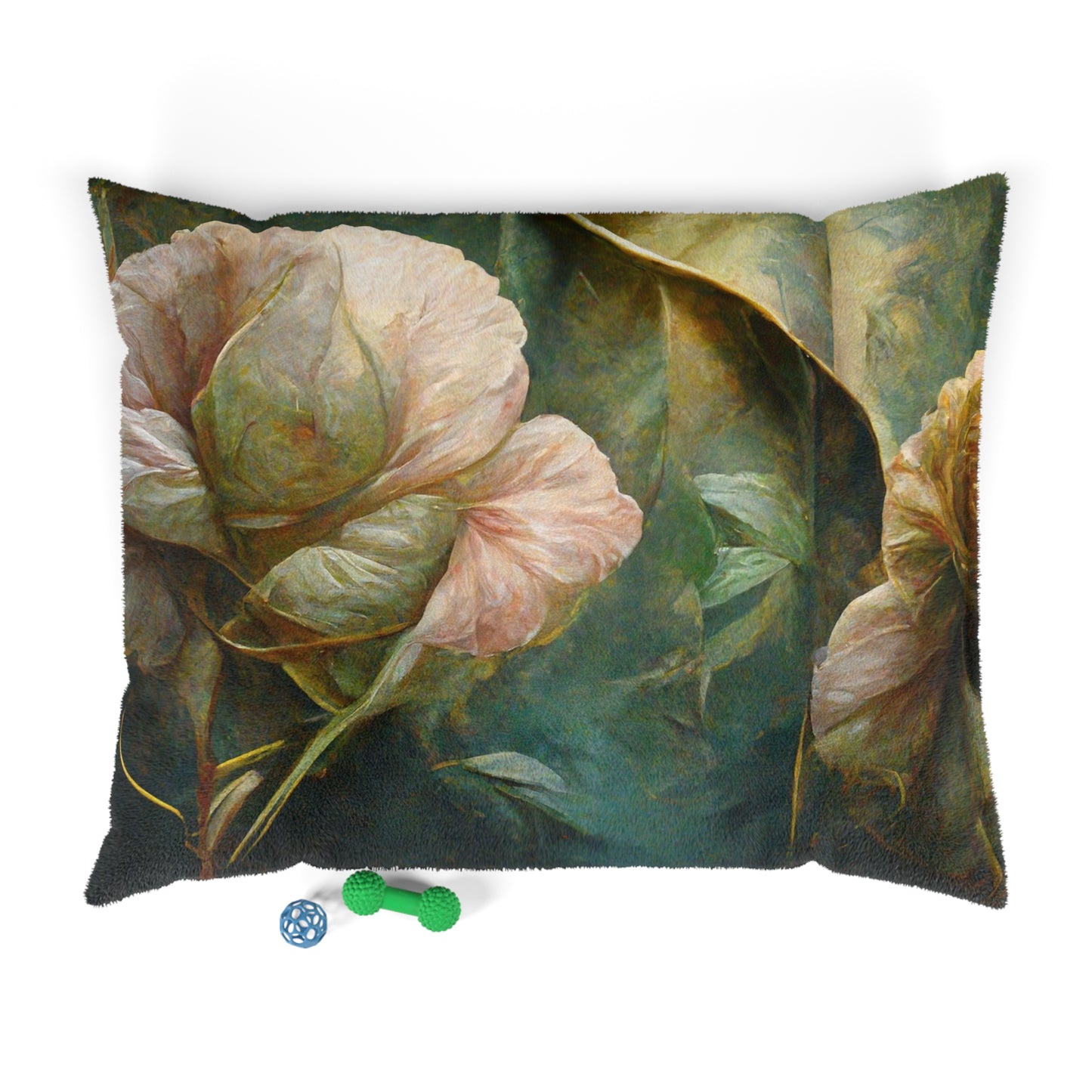 Pet Bed Flower Watercolor Painting - Expressive DeZien