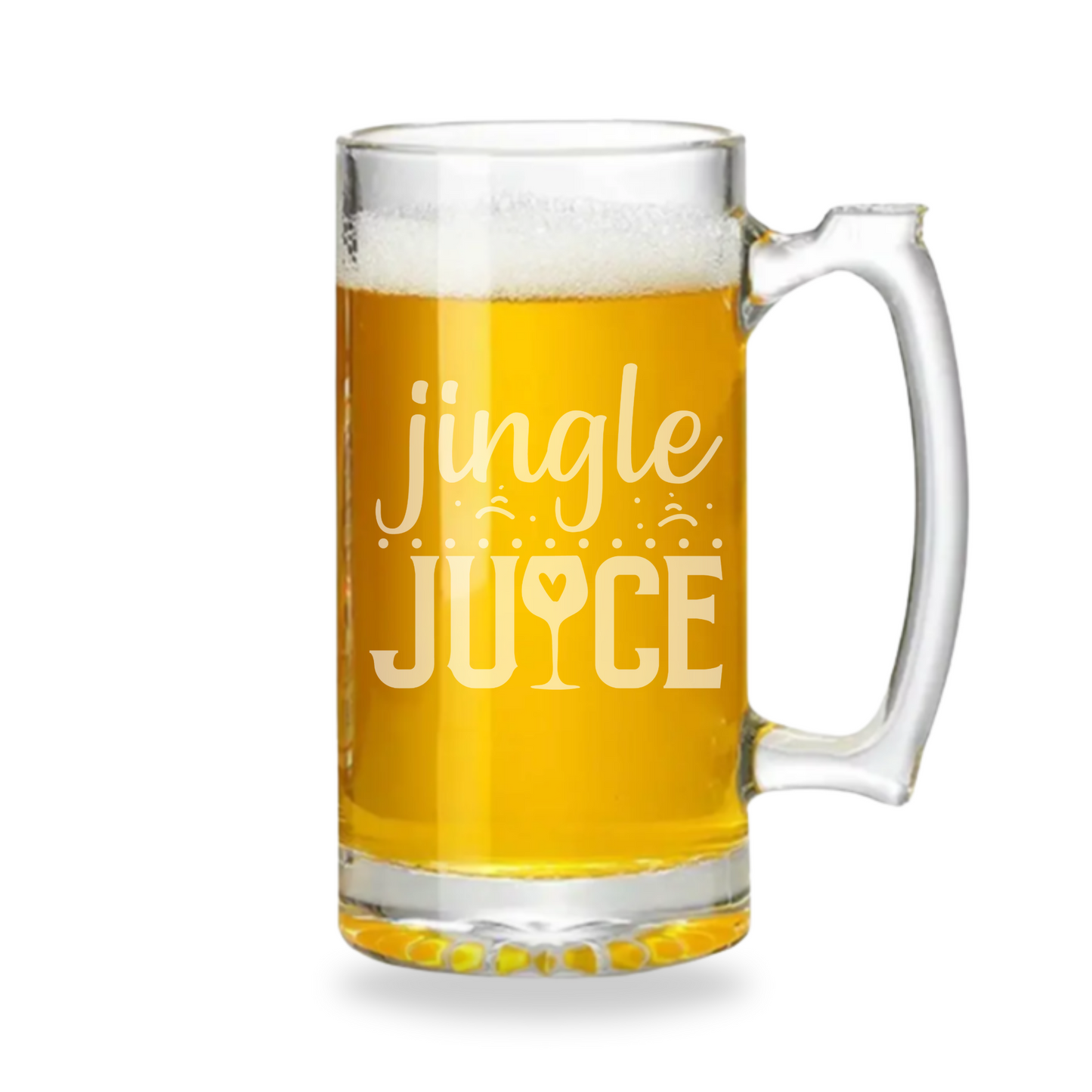 Jingle Juice - 26.5oz Tavern Beer Mug | Christmas - Expressive DeZien
