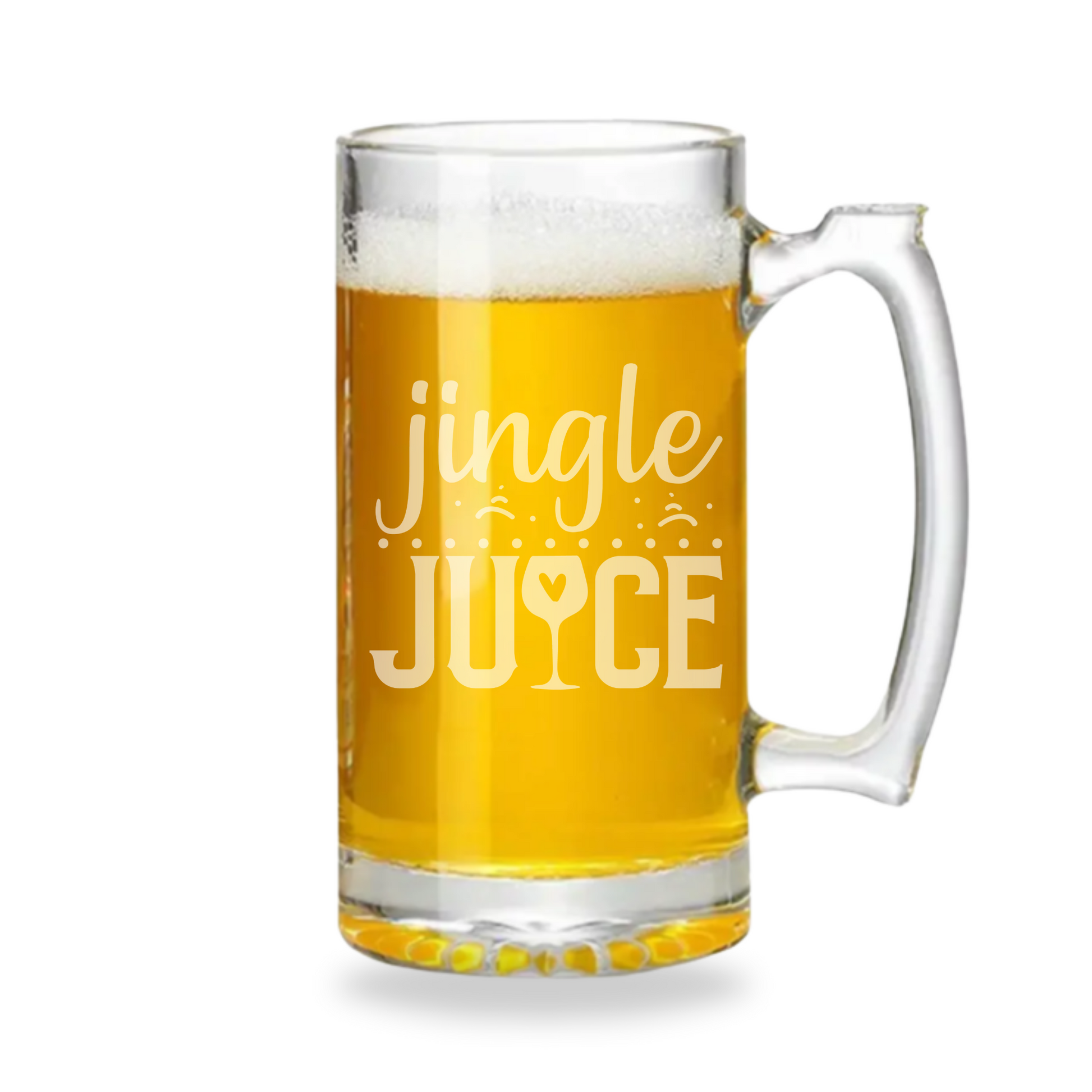 Jingle Juice - 26.5oz Tavern Beer Mug | Christmas - Expressive DeZien