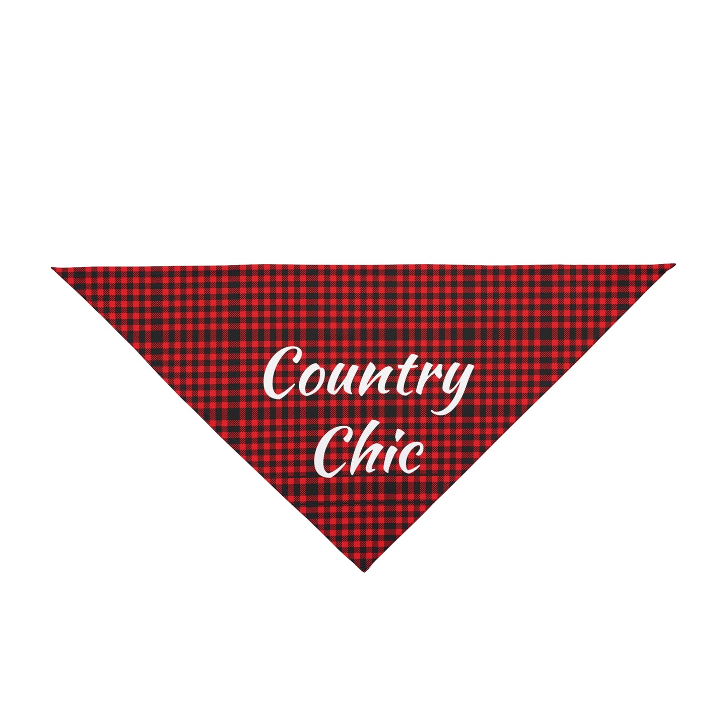 Pet Bandana Country Chic Buffalo print - Expressive DeZien
