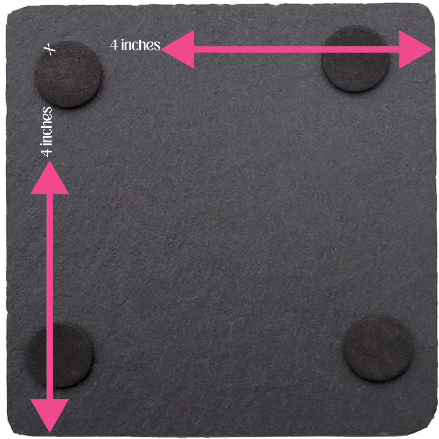 Hummingbird & Hibiscus Slate Coasters - 4x4 | Slate Coasters - Expressive DeZien