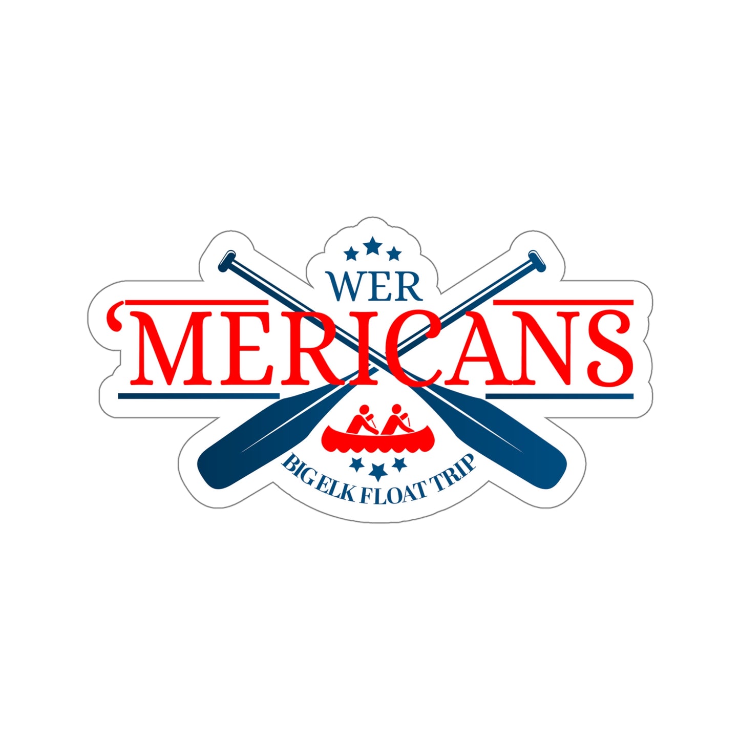 LIMITED EDITION 'MERICANS Stickers - Expressive DeZien