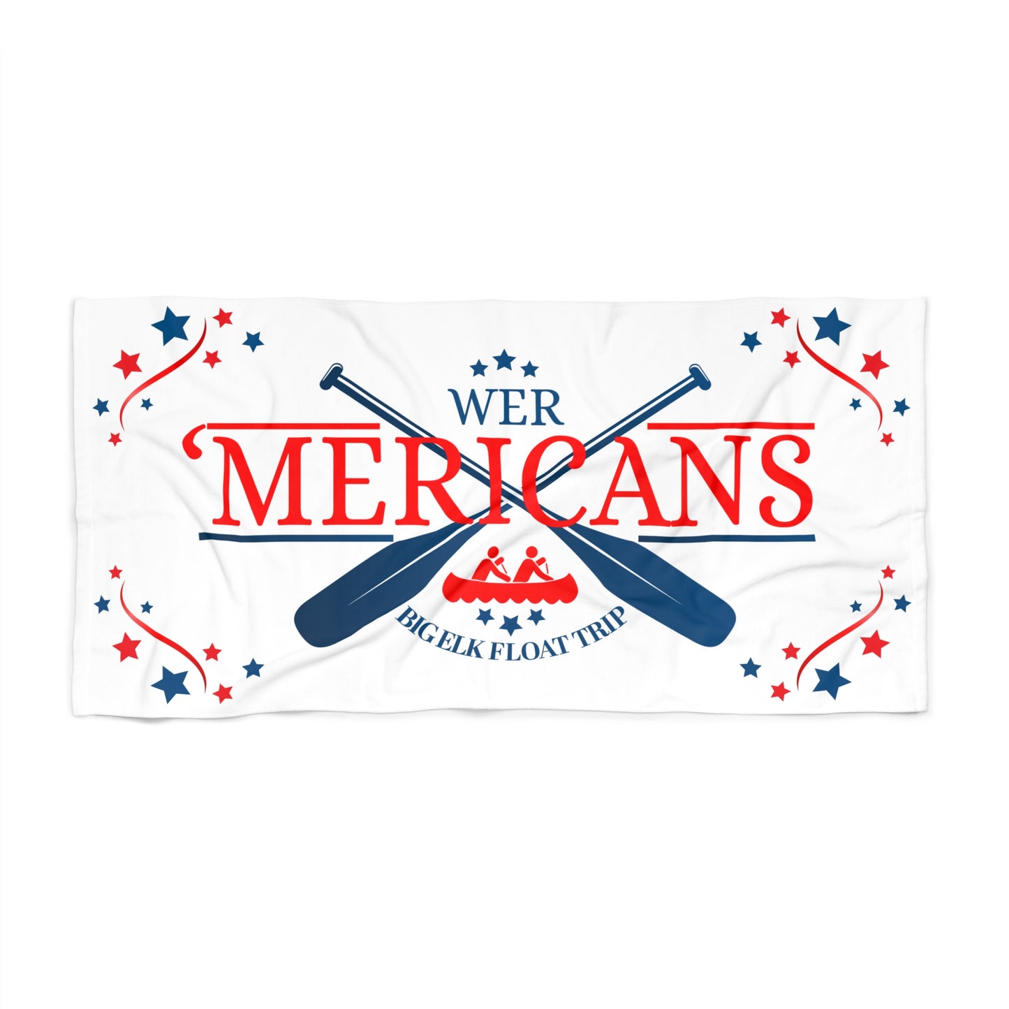 LIMITED EDITION 'MERICANS River Towel - Expressive DeZien