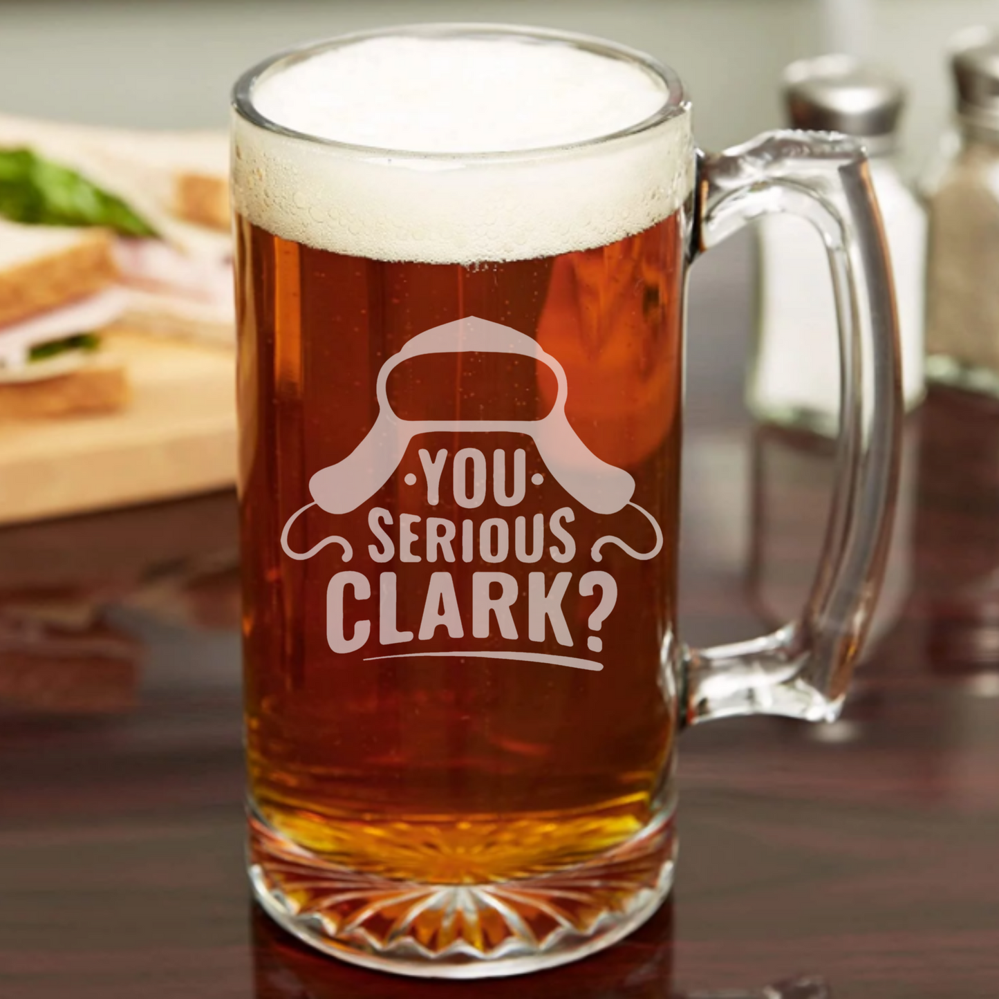 Are You Serious Clark - 26.5oz Tavern Beer Mug | Christmas - Expressive DeZien