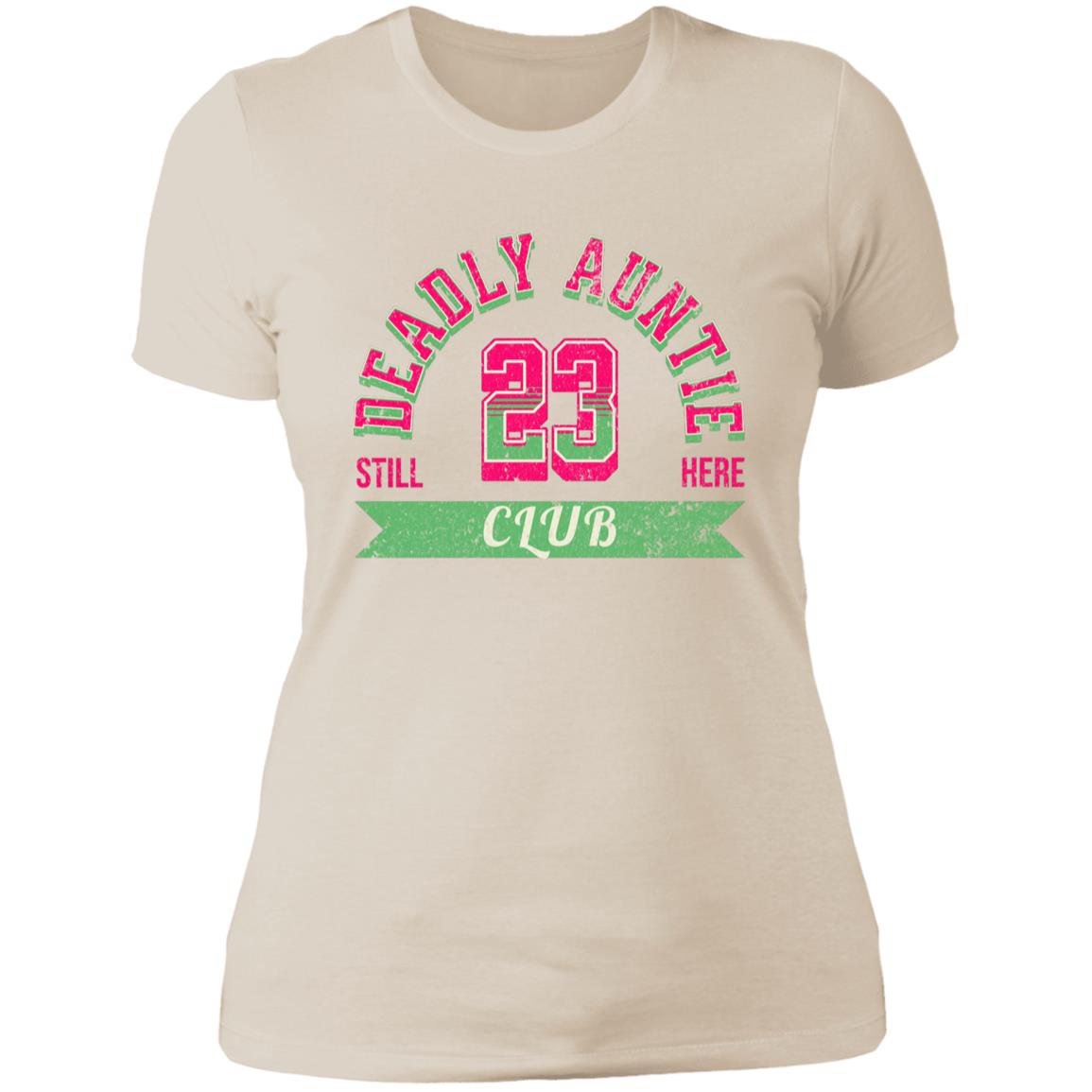 Deadly Auntie Club, Women's Boyfriend T-shirt - Expressive DeZien