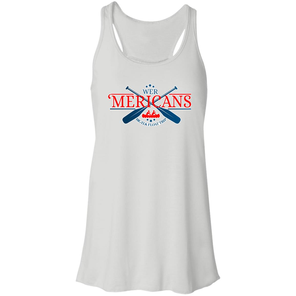 LIMITED EDITION 'MERICANS Flowy Racerback Tank - Expressive DeZien