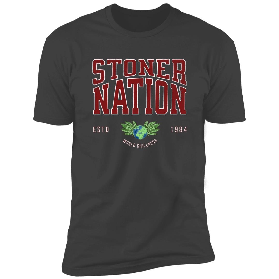 Stoner Nation Care T-Shirt Premium Short Sleeve Tee (Closeout) - Expressive DeZien