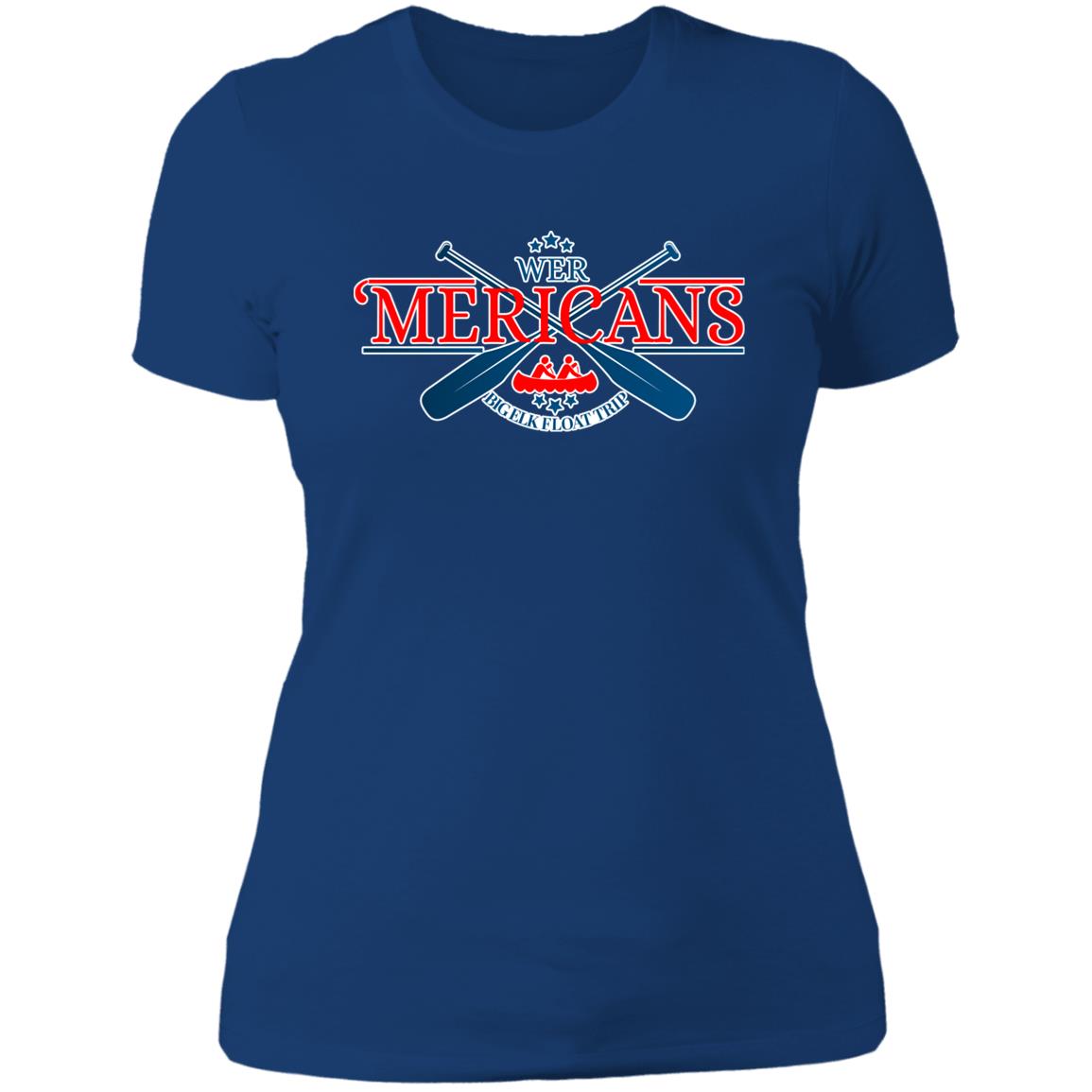 LIMITED EDITION 'MERICANS Ladies' Boyfriend T-Shirt - Expressive DeZien