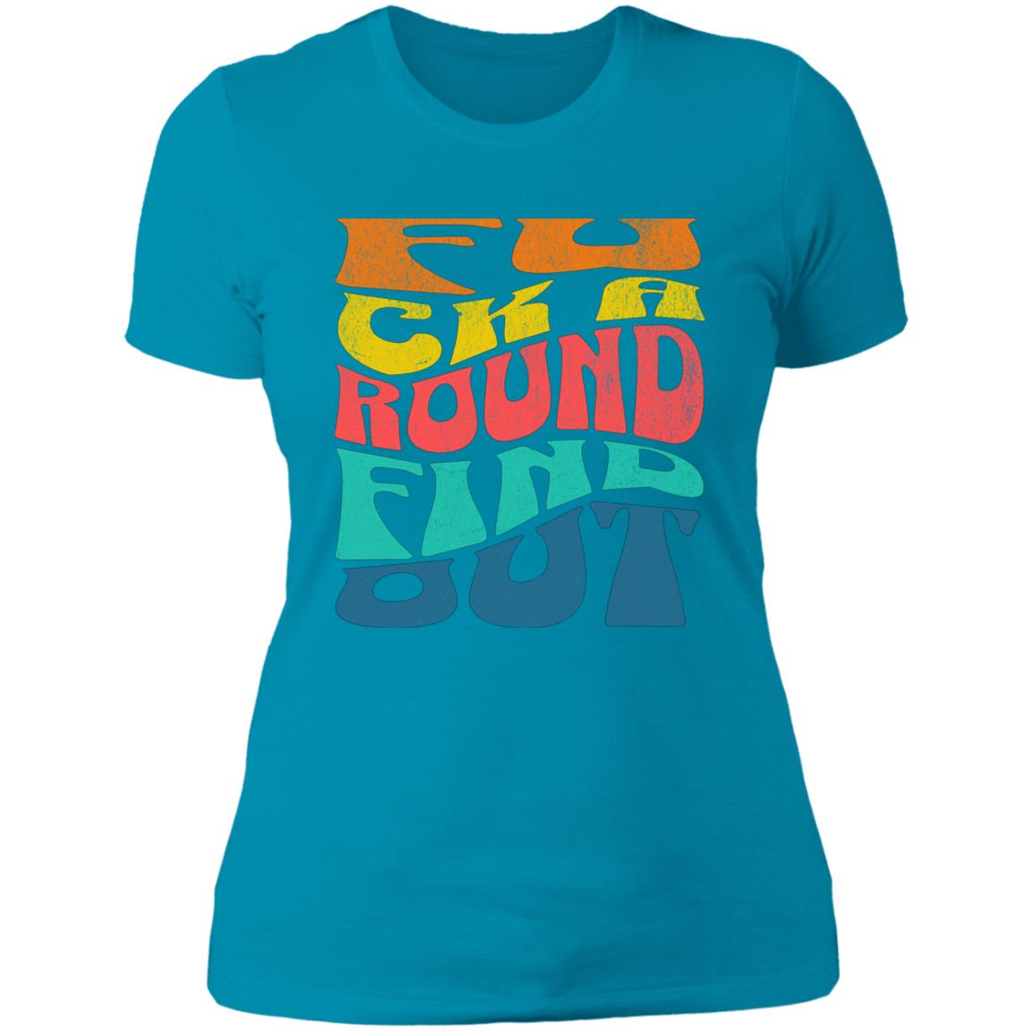 FAFO Ladies' Boyfriend T-Shirt - Expressive DeZien