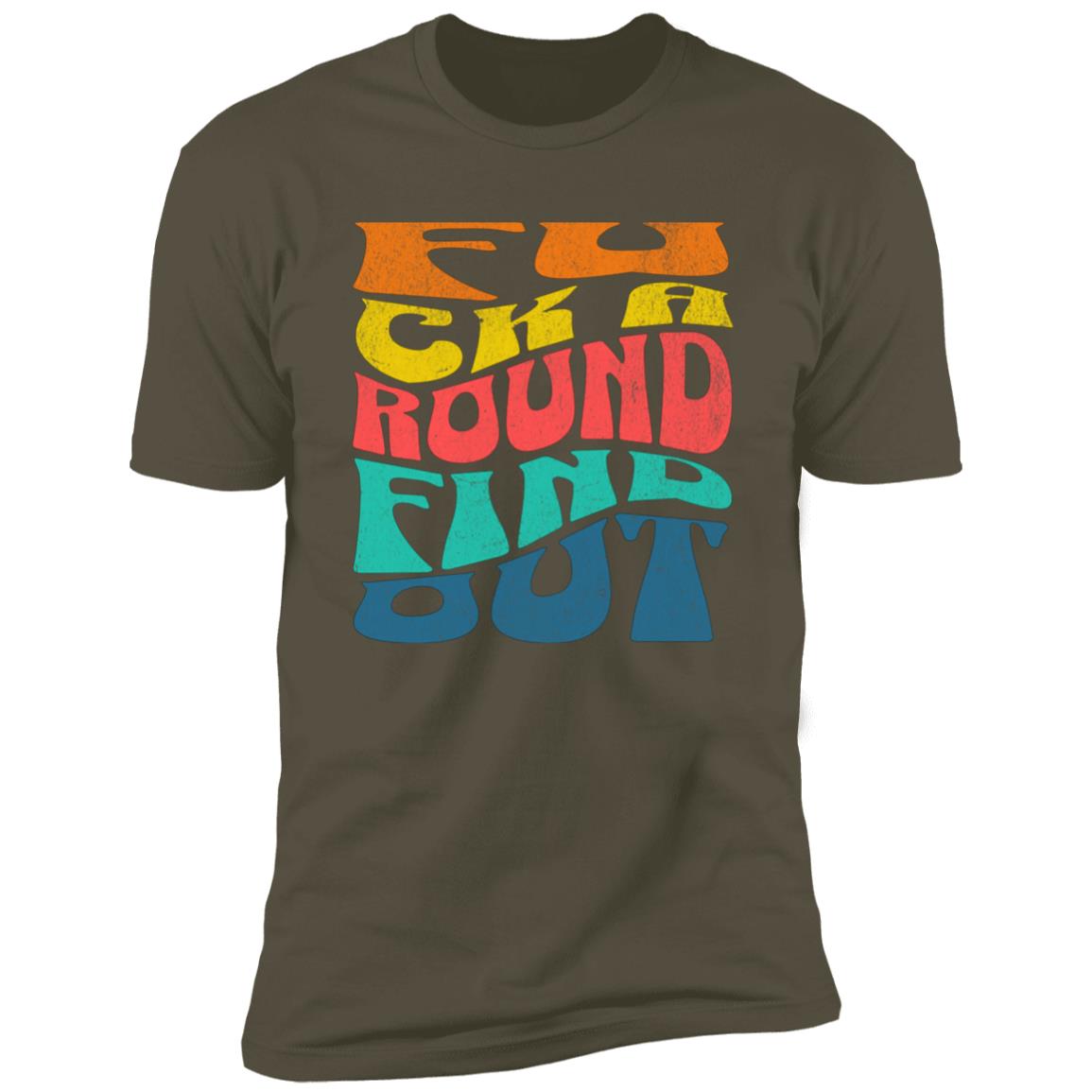 FAFO Groovey Premium Short Sleeve T-Shirt - Expressive DeZien