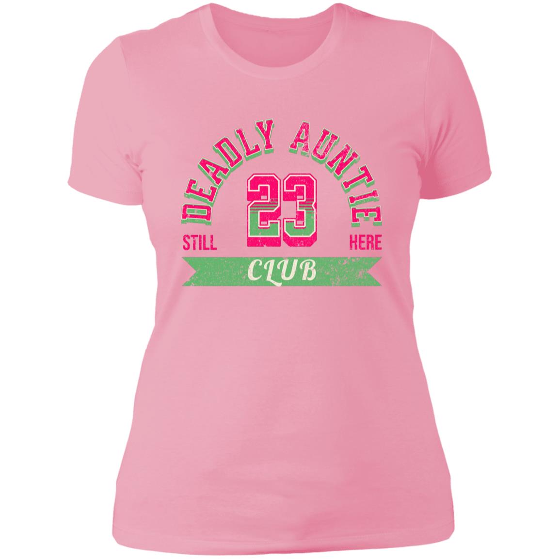 Deadly Auntie Club, Women's Boyfriend T-shirt - Expressive DeZien