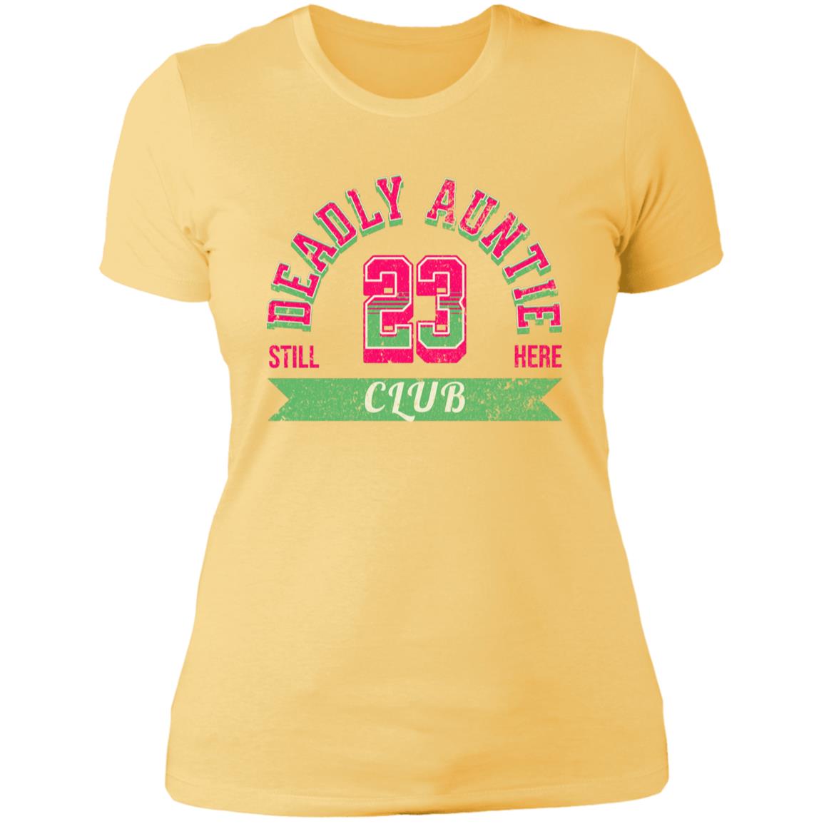 Deadly Auntie Club, Women's Boyfriend T-shirt - Expressive DeZien