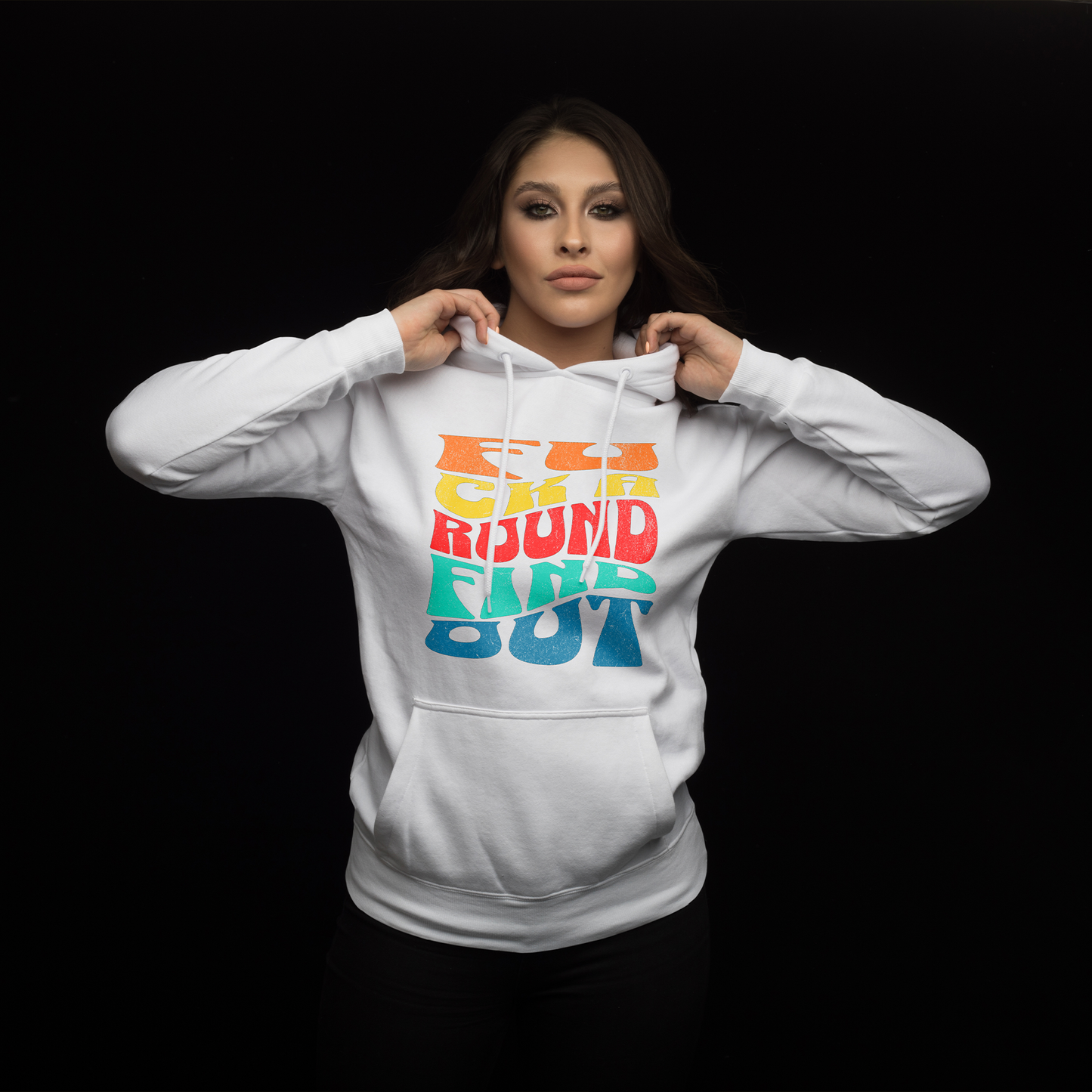 F*** Around Find Out Midweight Hooded Sweatshirt - Expressive DeZien