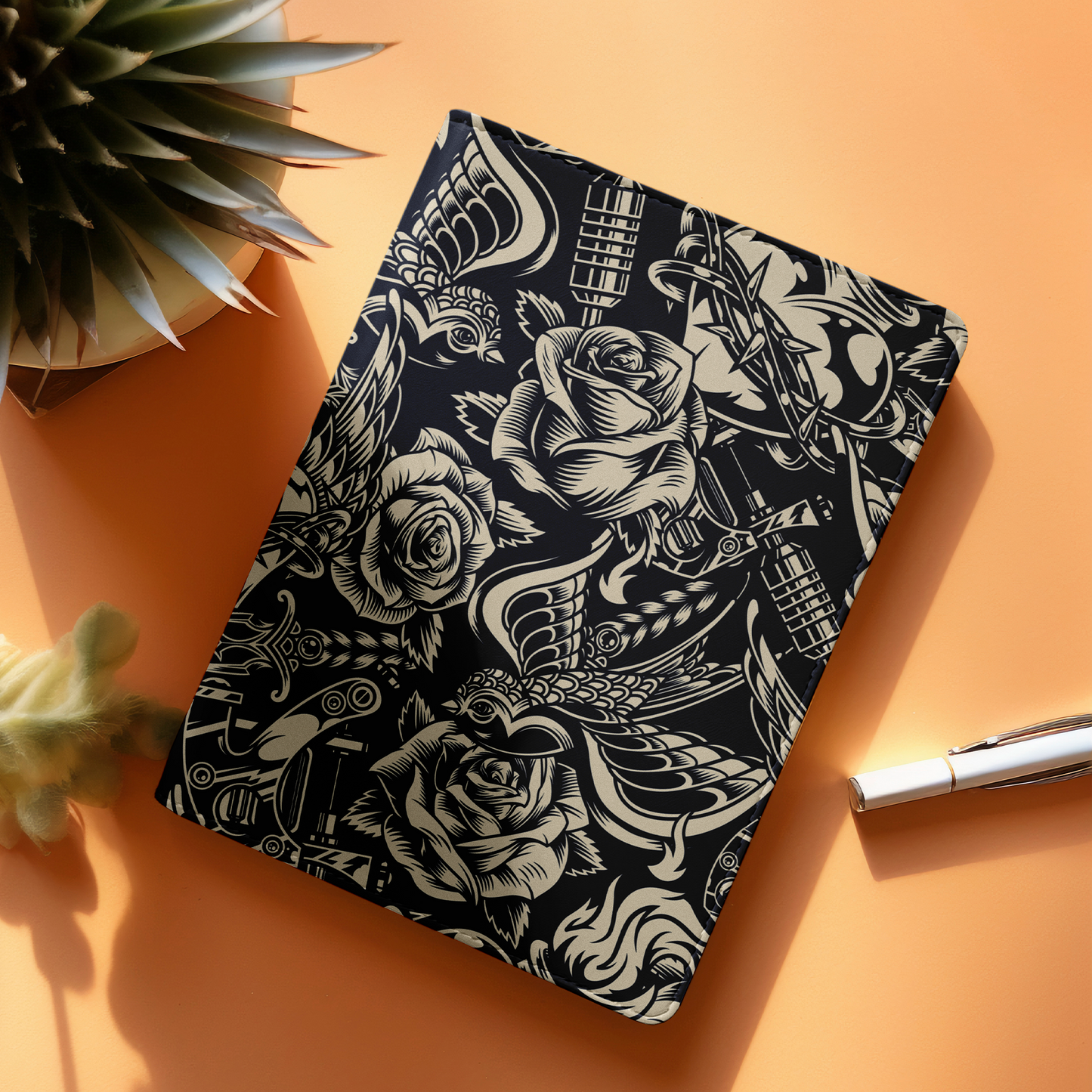 Vintage Tattoo Hardcover Journal - Expressive DeZien