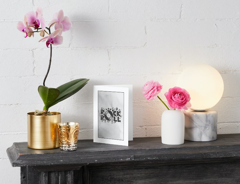 Rock N Roll Greeting Cards 5" x 7"