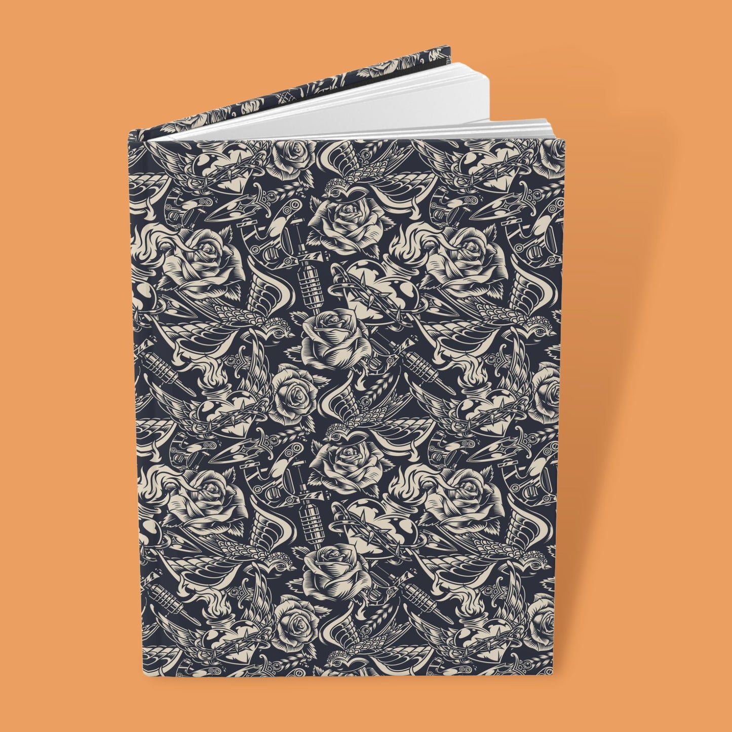 Vintage Tattoo Hardcover Journal - Expressive DeZien