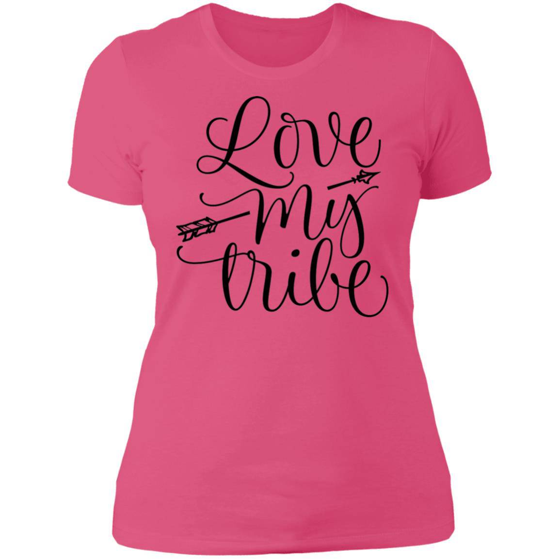 Love My Tribe Ladies' Next Level Boyfriend T-Shirt - Expressive DeZien