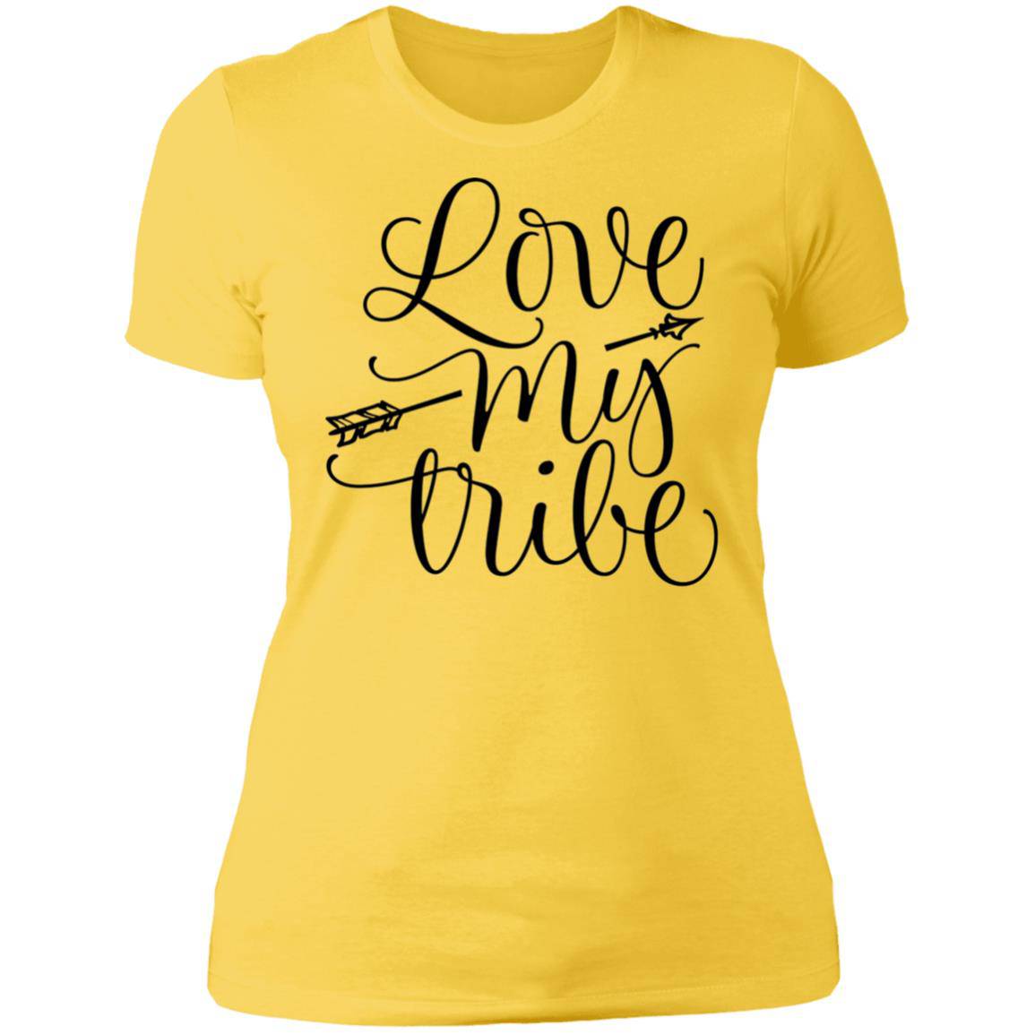 Love My Tribe Ladies' Next Level Boyfriend T-Shirt - Expressive DeZien