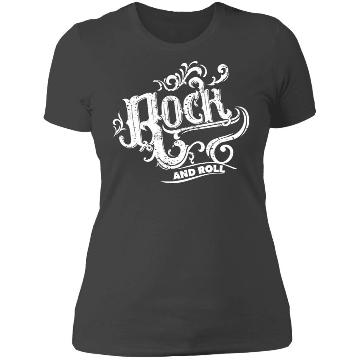 Rock and Roll Ladies' Boyfriend T-Shirt - Expressive DeZien