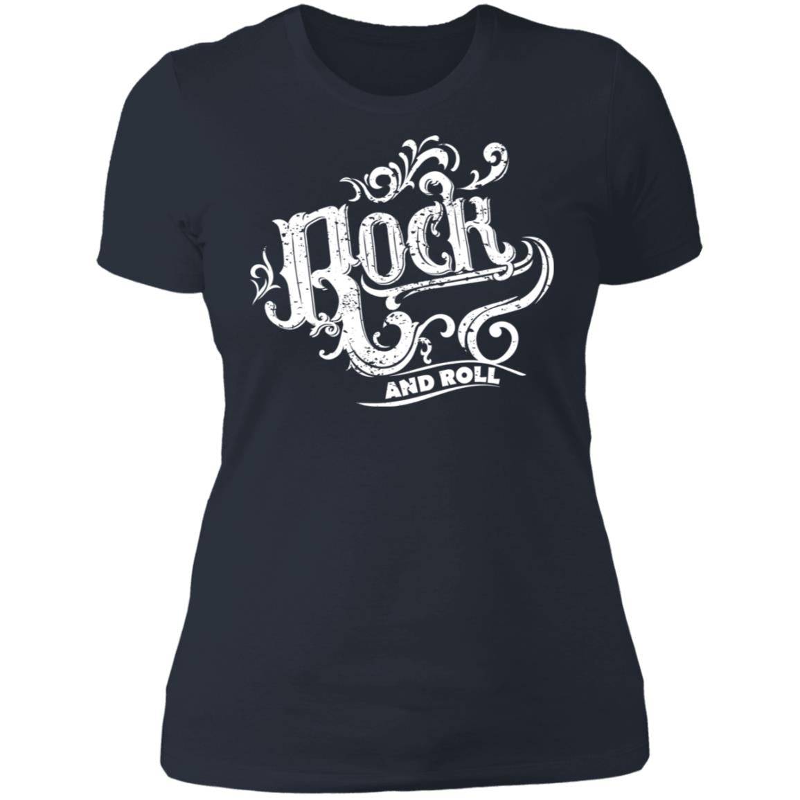 Rock and Roll Ladies' Boyfriend T-Shirt - Expressive DeZien