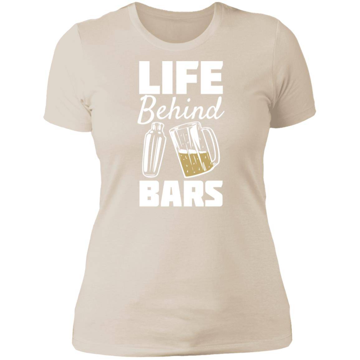 Life Behind Bars Ladies' Boyfriend T-Shirt - Expressive DeZien