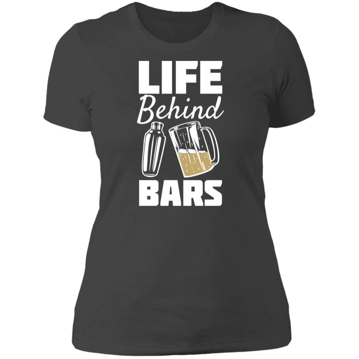 Life Behind Bars Ladies' Boyfriend T-Shirt - Expressive DeZien