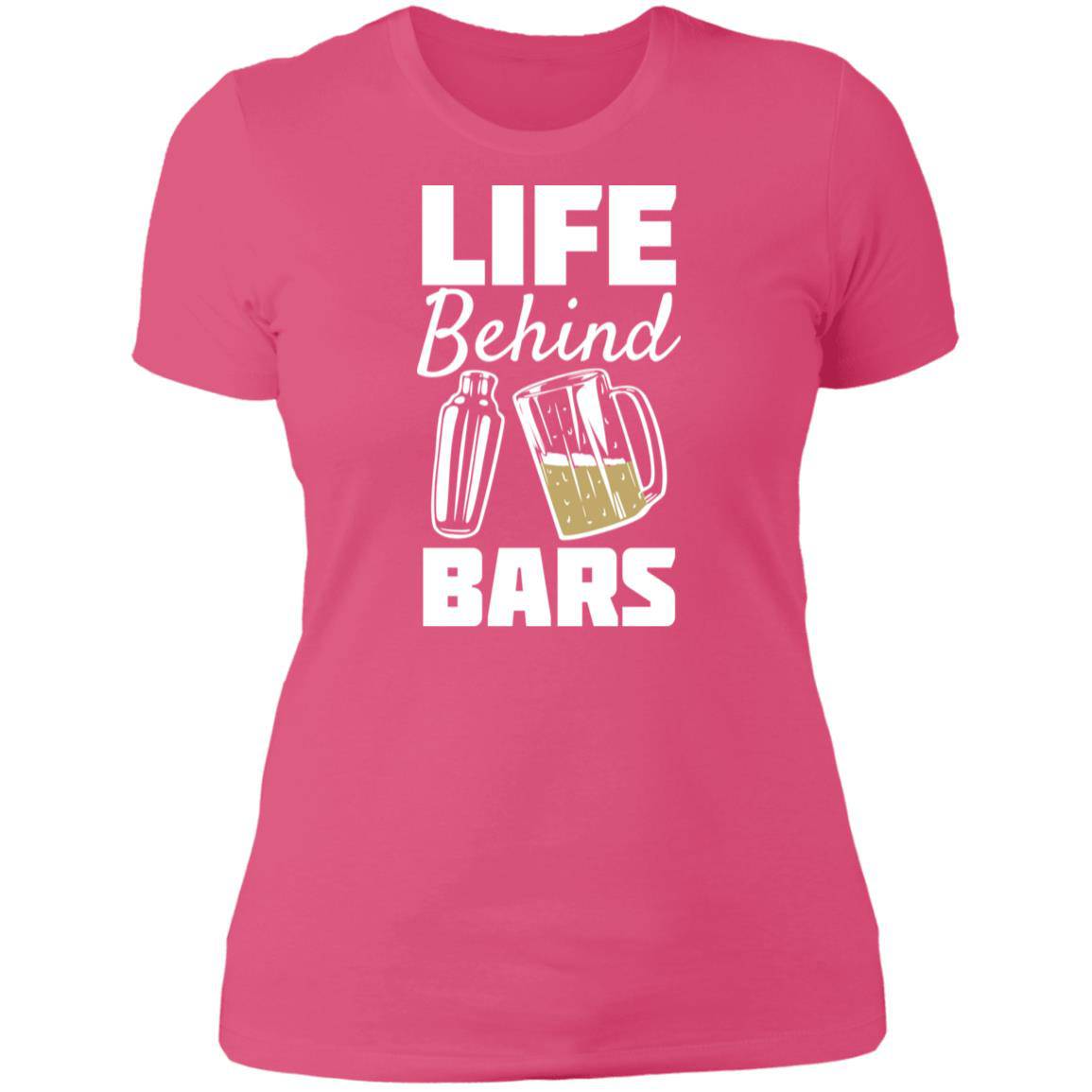 Life Behind Bars Ladies' Boyfriend T-Shirt - Expressive DeZien