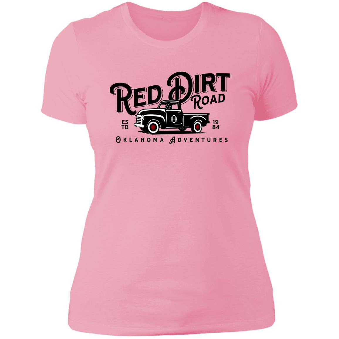 Red Dirt Road Adventures Next Level Ladies' Boyfriend Tee - Expressive DeZien