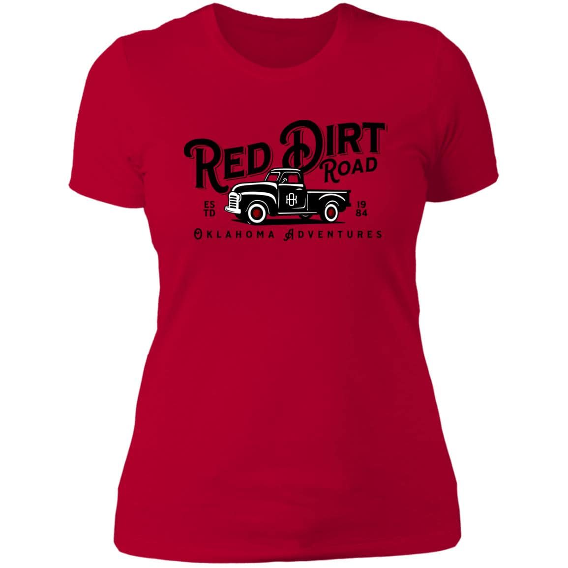 Red Dirt Road Adventures Next Level Ladies' Boyfriend Tee - Expressive DeZien