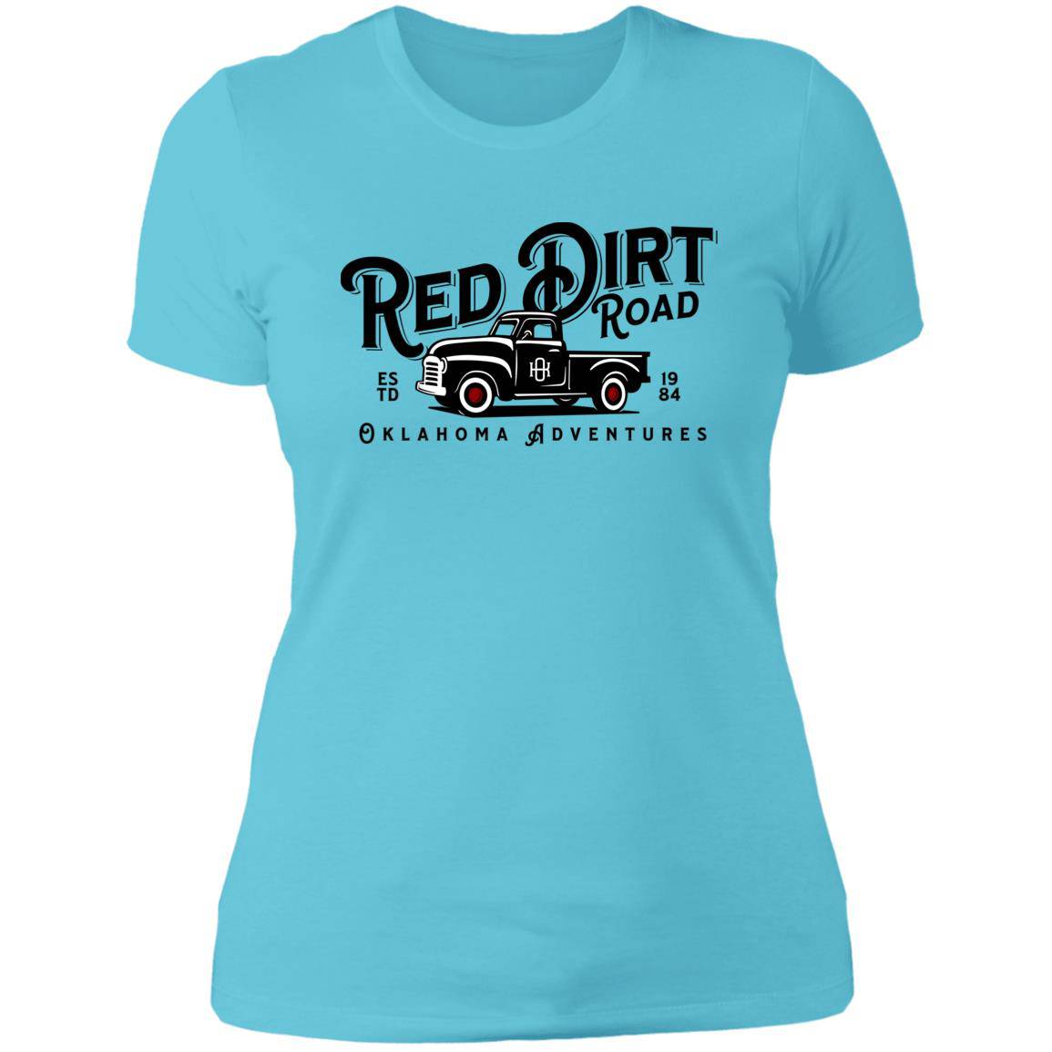 Red Dirt Road Adventures Next Level Ladies' Boyfriend Tee - Expressive DeZien