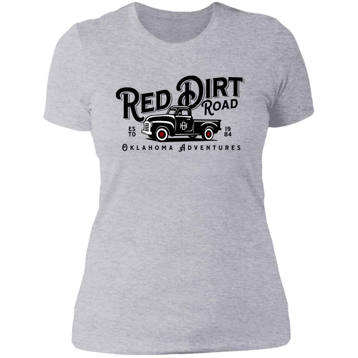 Red Dirt Road Adventures Next Level Ladies' Boyfriend Tee - Expressive DeZien