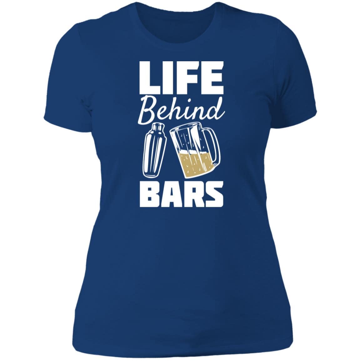 Life Behind Bars Ladies' Boyfriend T-Shirt - Expressive DeZien