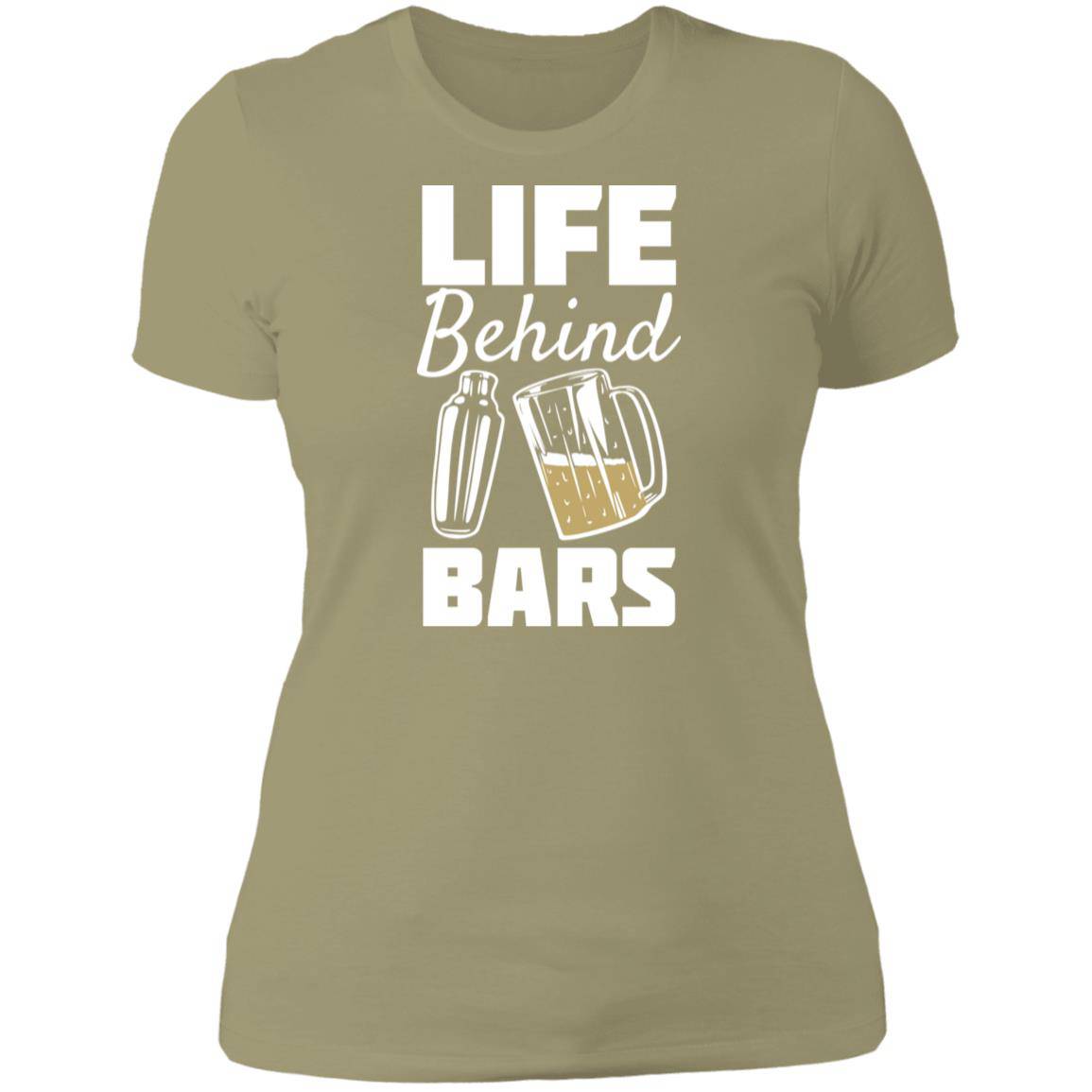 Life Behind Bars Ladies' Boyfriend T-Shirt - Expressive DeZien