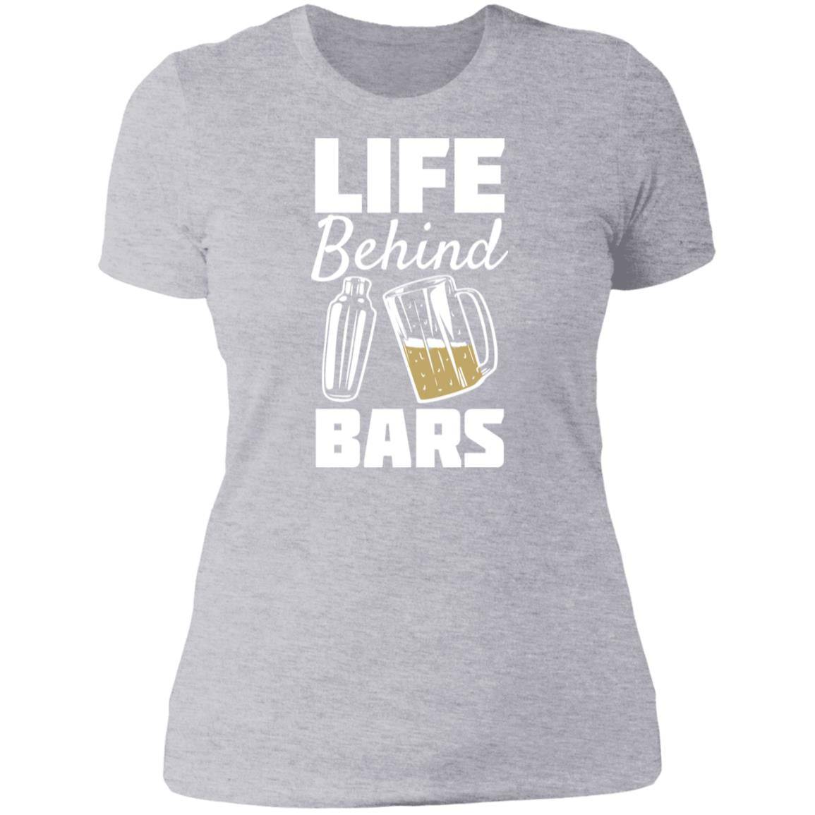 Life Behind Bars Ladies' Boyfriend T-Shirt - Expressive DeZien