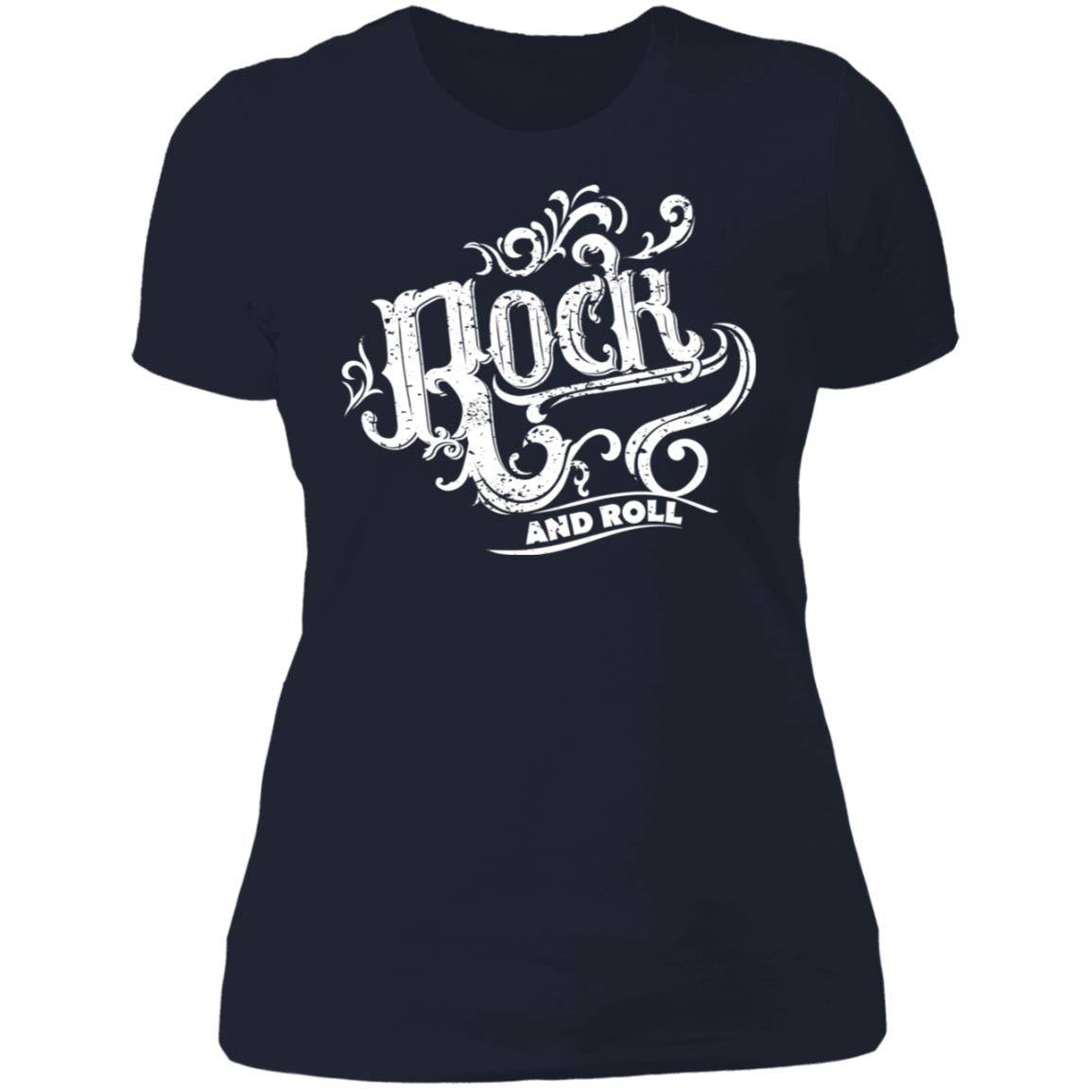Rock and Roll Ladies' Boyfriend T-Shirt - Expressive DeZien