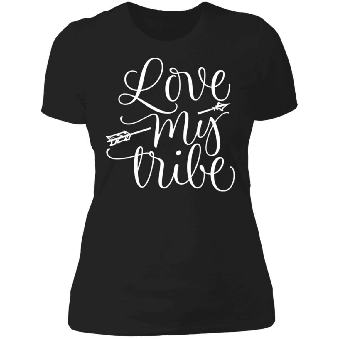 Love my Tribe Ladies' Next Level Boyfriend T-Shirt - Expressive DeZien