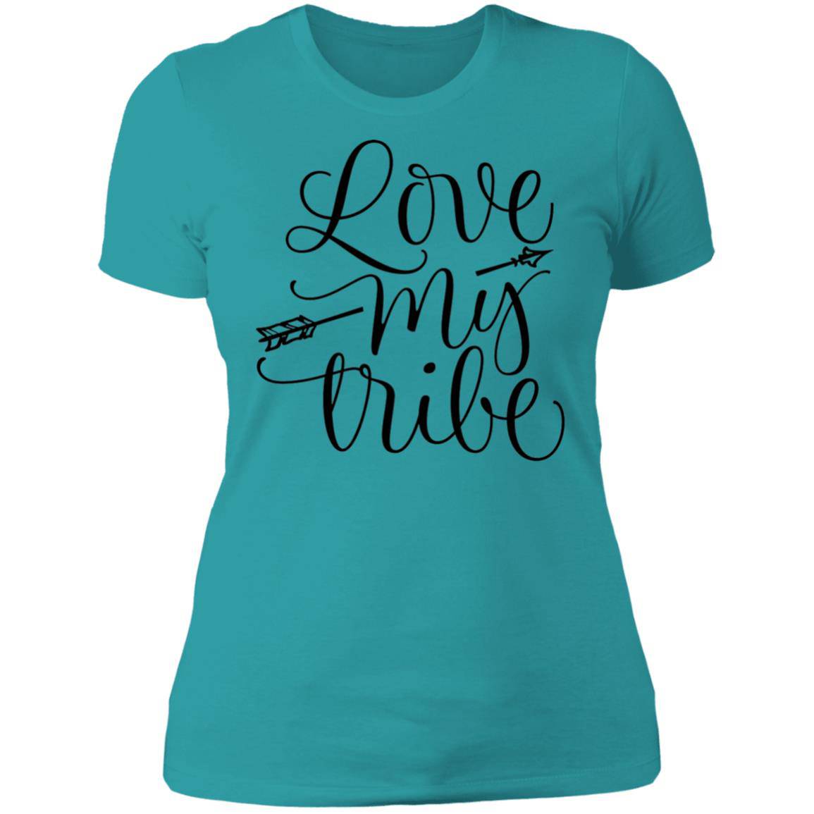 Love My Tribe Ladies' Next Level Boyfriend T-Shirt - Expressive DeZien