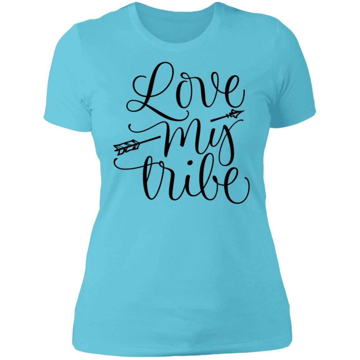 Love My Tribe Ladies' Next Level Boyfriend T-Shirt - Expressive DeZien