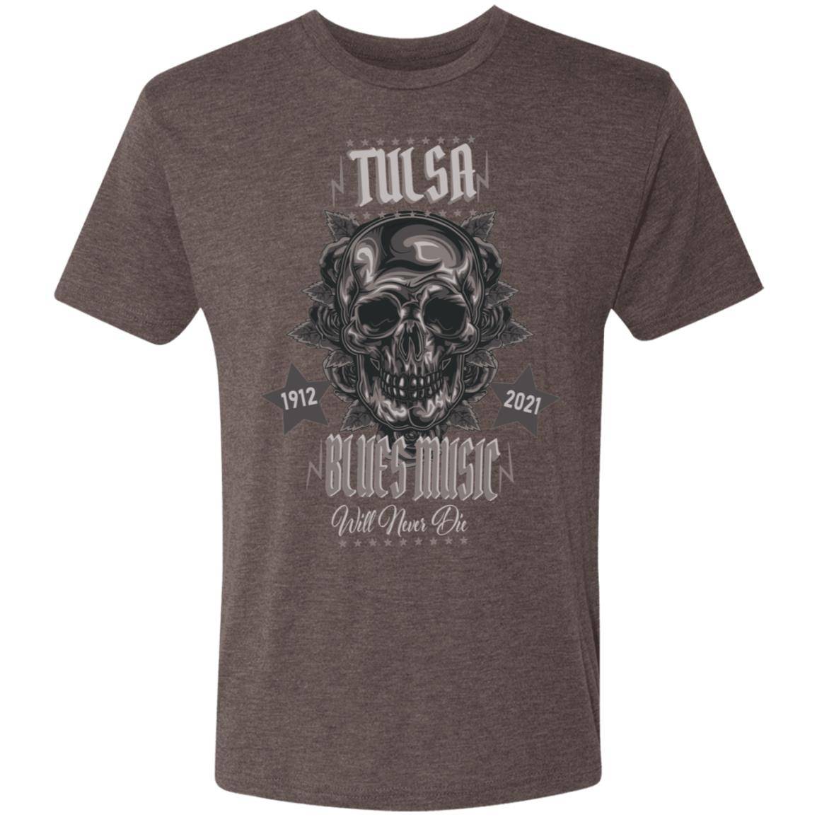Tulsa Blues Men's Triblend T-Shirt - Expressive DeZien