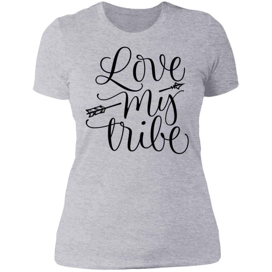 Love My Tribe Ladies' Next Level Boyfriend T-Shirt - Expressive DeZien
