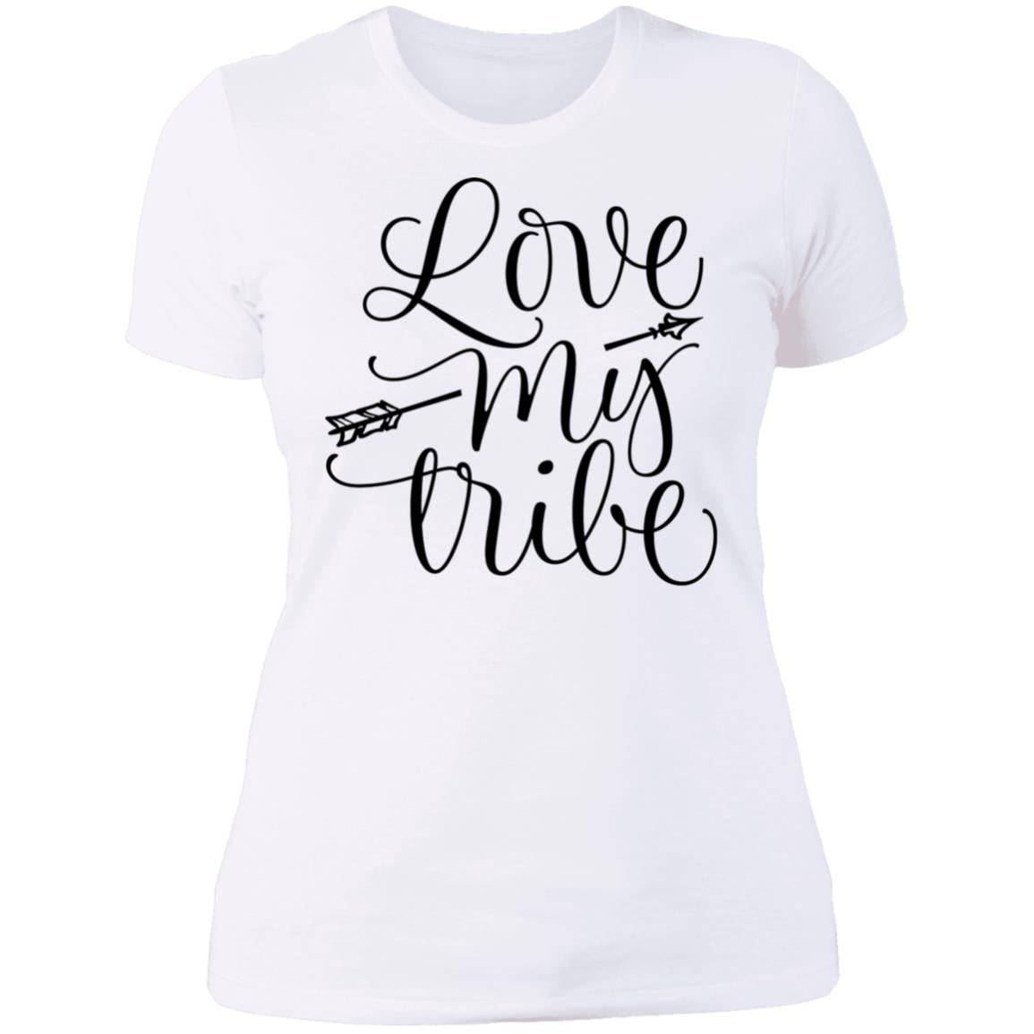 Love My Tribe Ladies' Next Level Boyfriend T-Shirt - Expressive DeZien